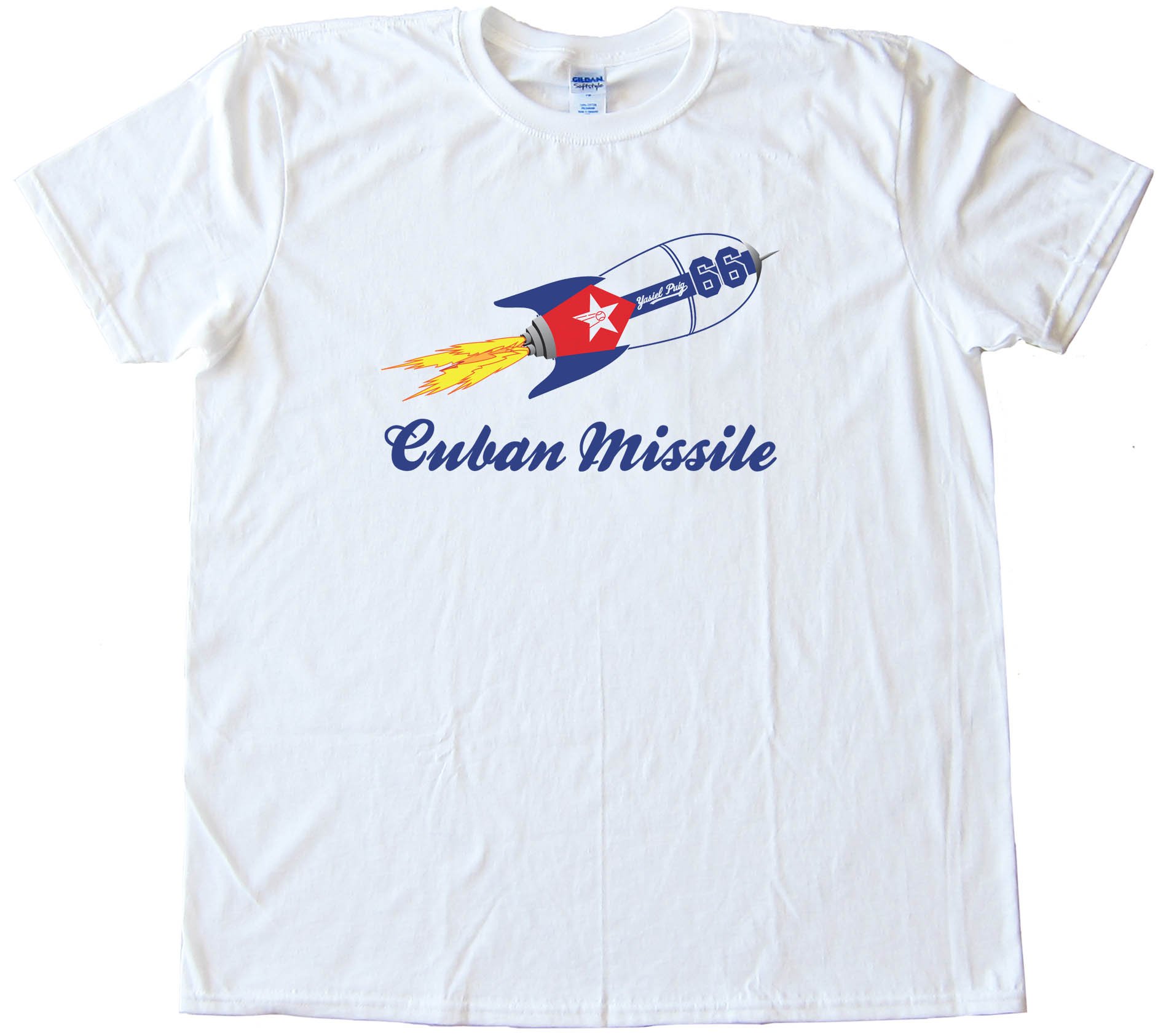 Cuban Missile Yasiel Puig 66 - Tee Shirt