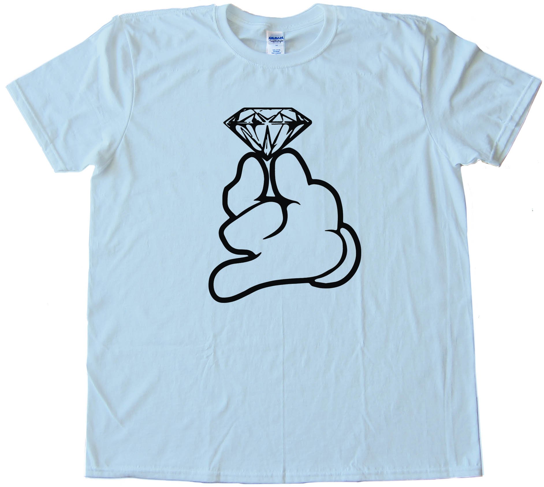 Diamond Cartoon Hands - Tee Shirt