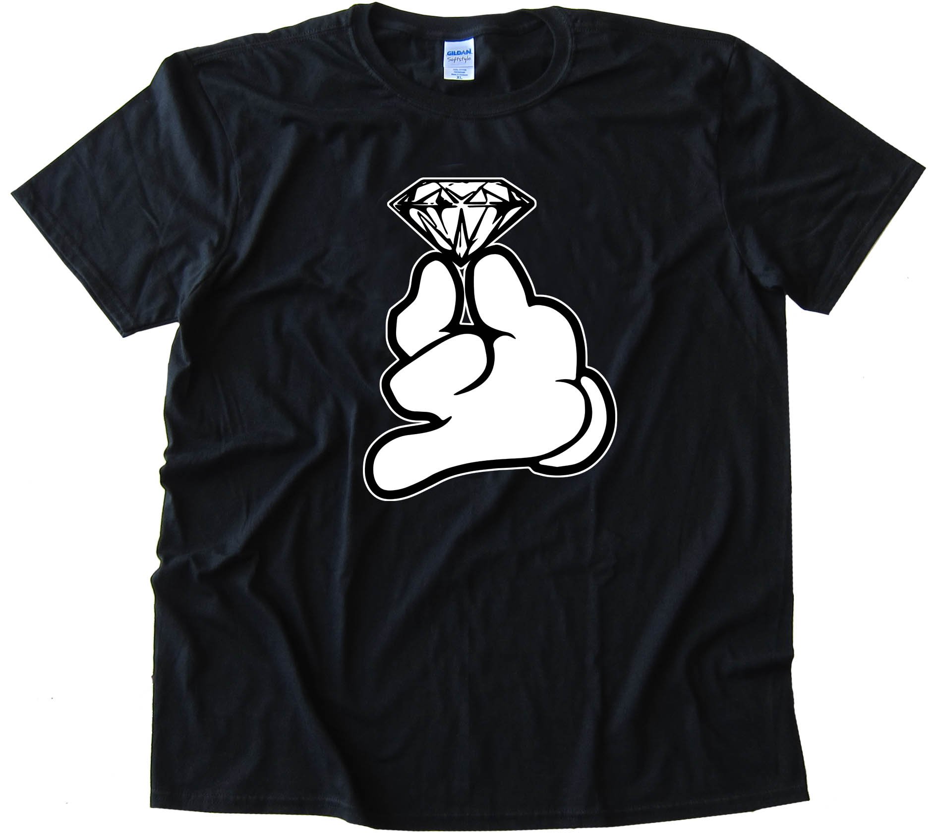 Diamond Cartoon Hands - Tee Shirt