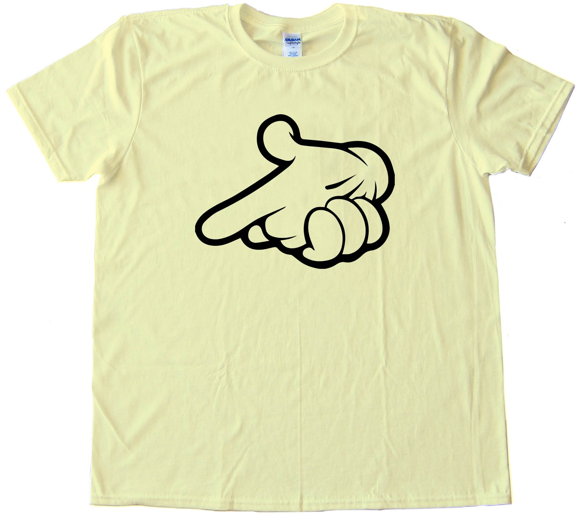 Drake Mickey Mouse Gun Hands - Tee Shirt