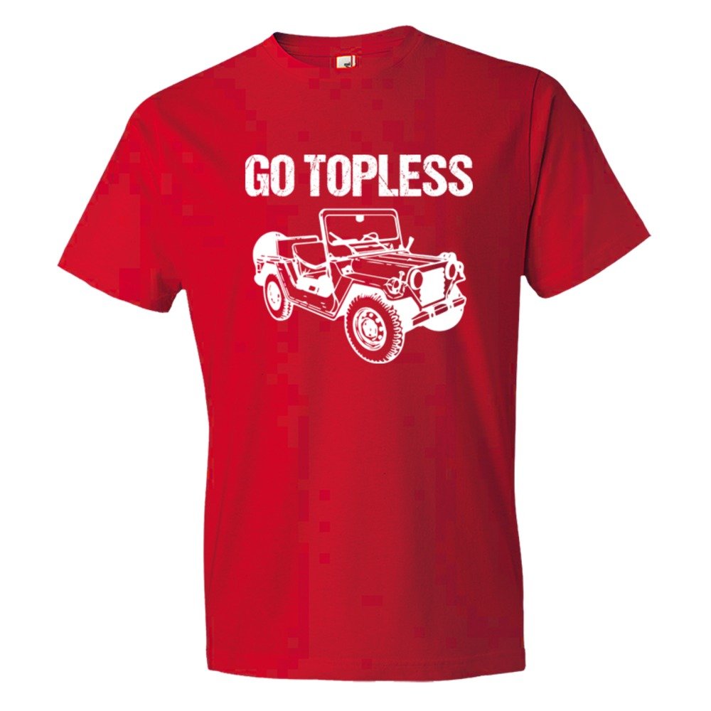 Go Topless Amc Jeep Lovers - Tee Shirt