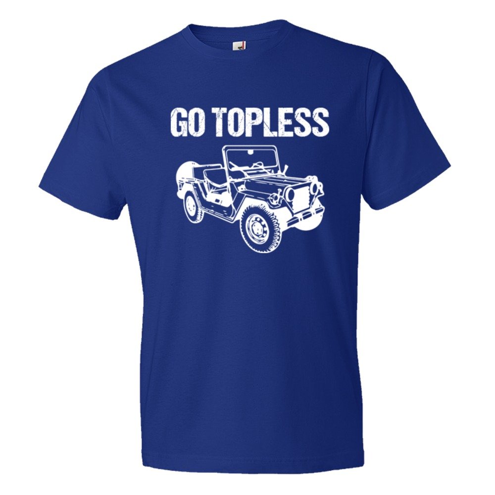 Go Topless Amc Jeep Lovers - Tee Shirt