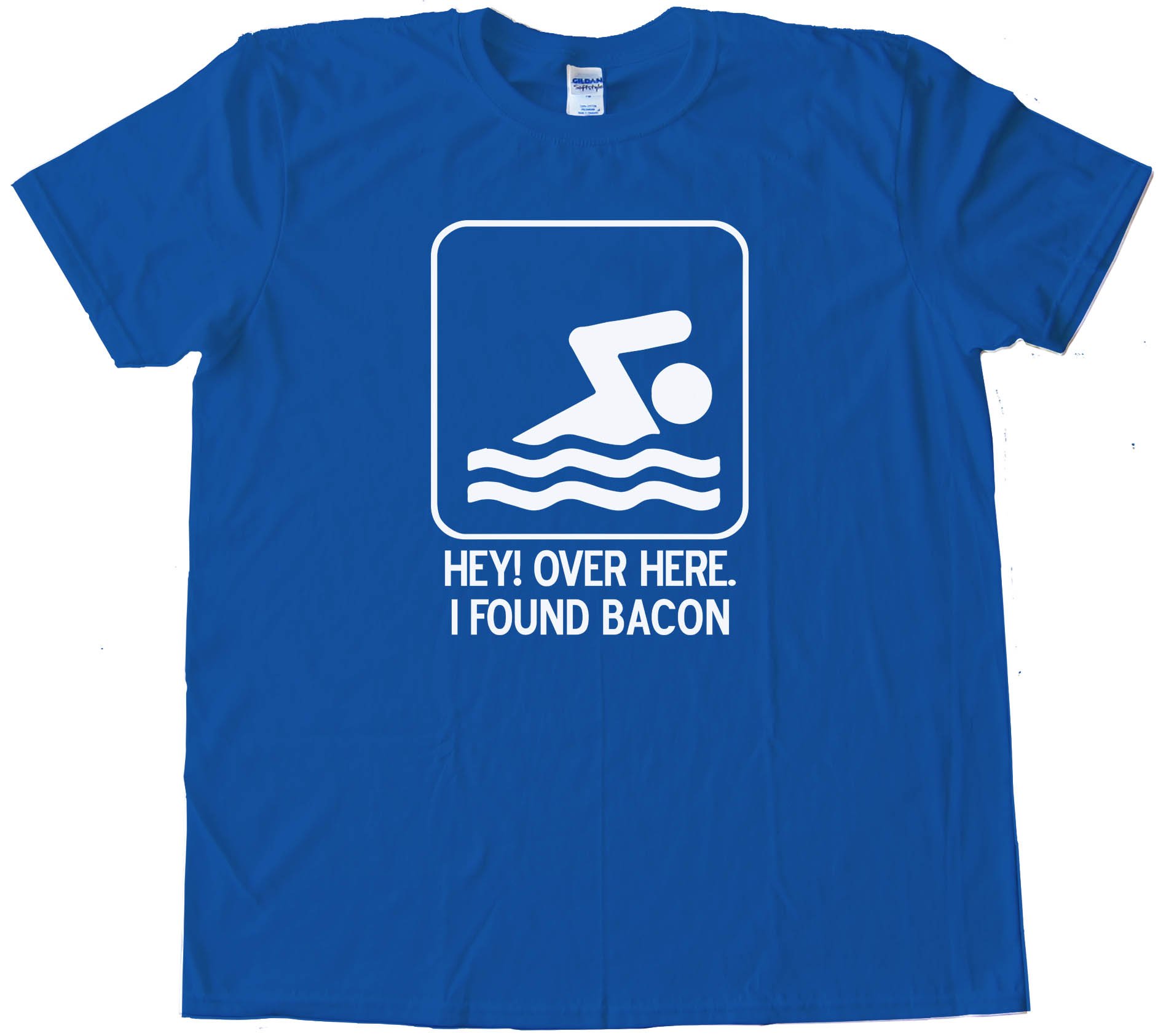 Hey Over Here - I Found Bacon - Tee Shirt