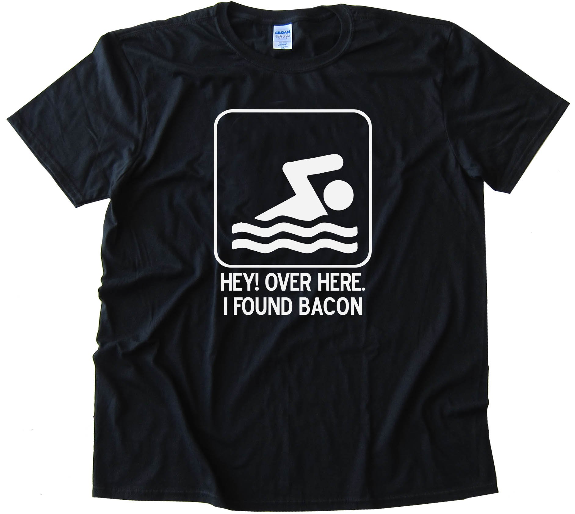 Hey Over Here - I Found Bacon - Tee Shirt