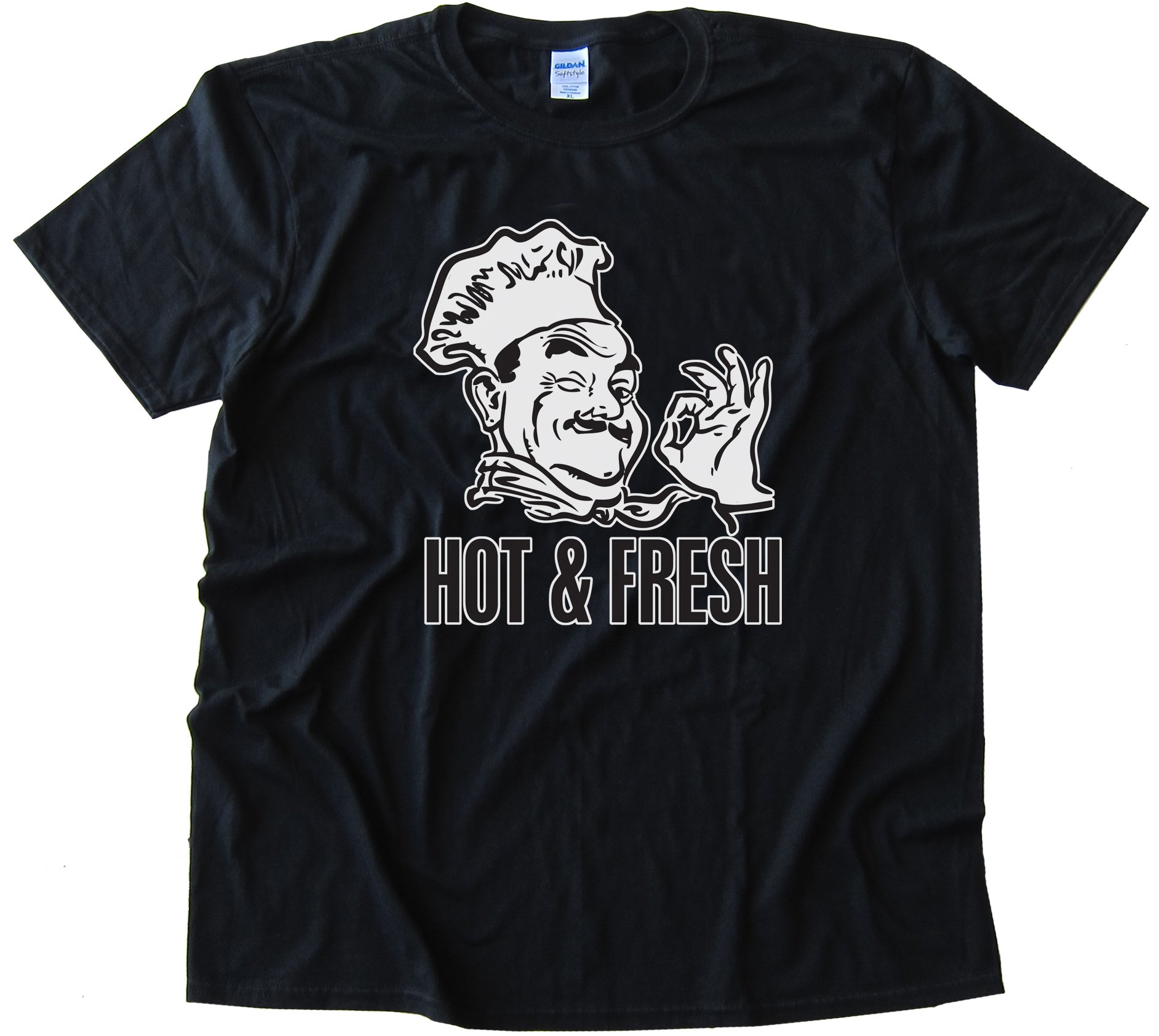 Hot And Fresh Pizza Guy Tee Shirt