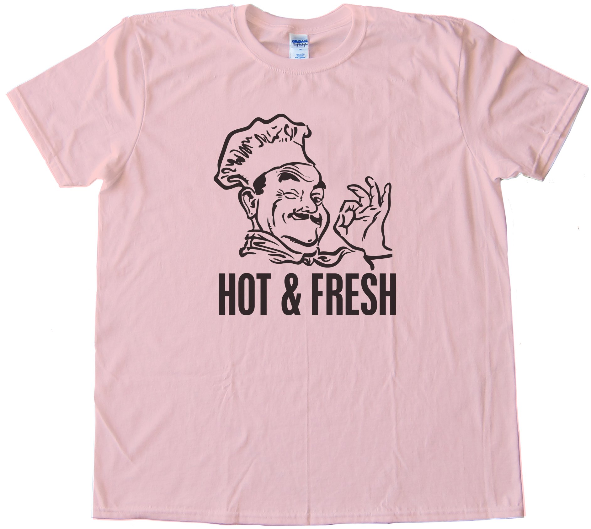 Hot And Fresh Pizza Guy Tee Shirt