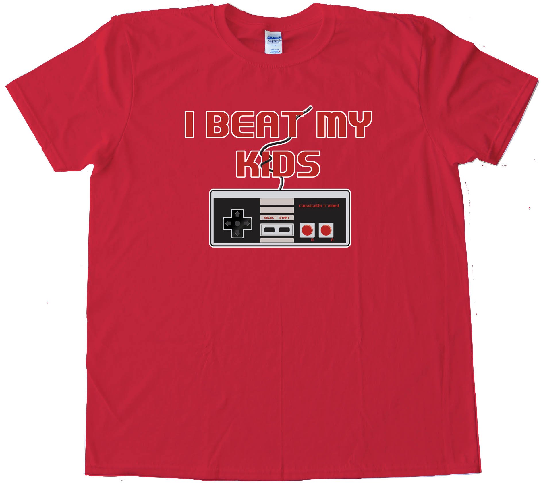 I Beat My Kids Nintendo - Tee Shirt