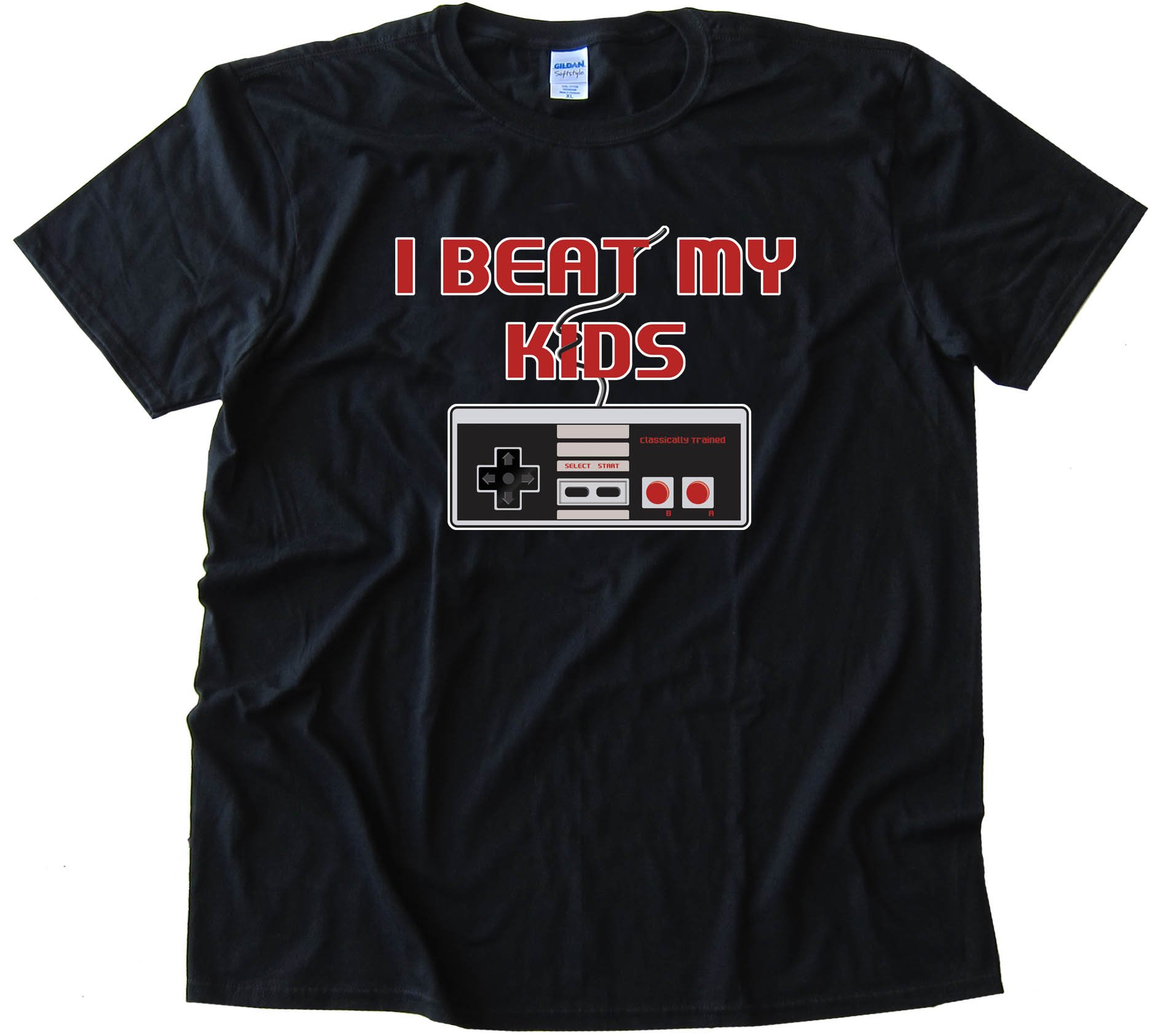 I Beat My Kids Nintendo - Tee Shirt