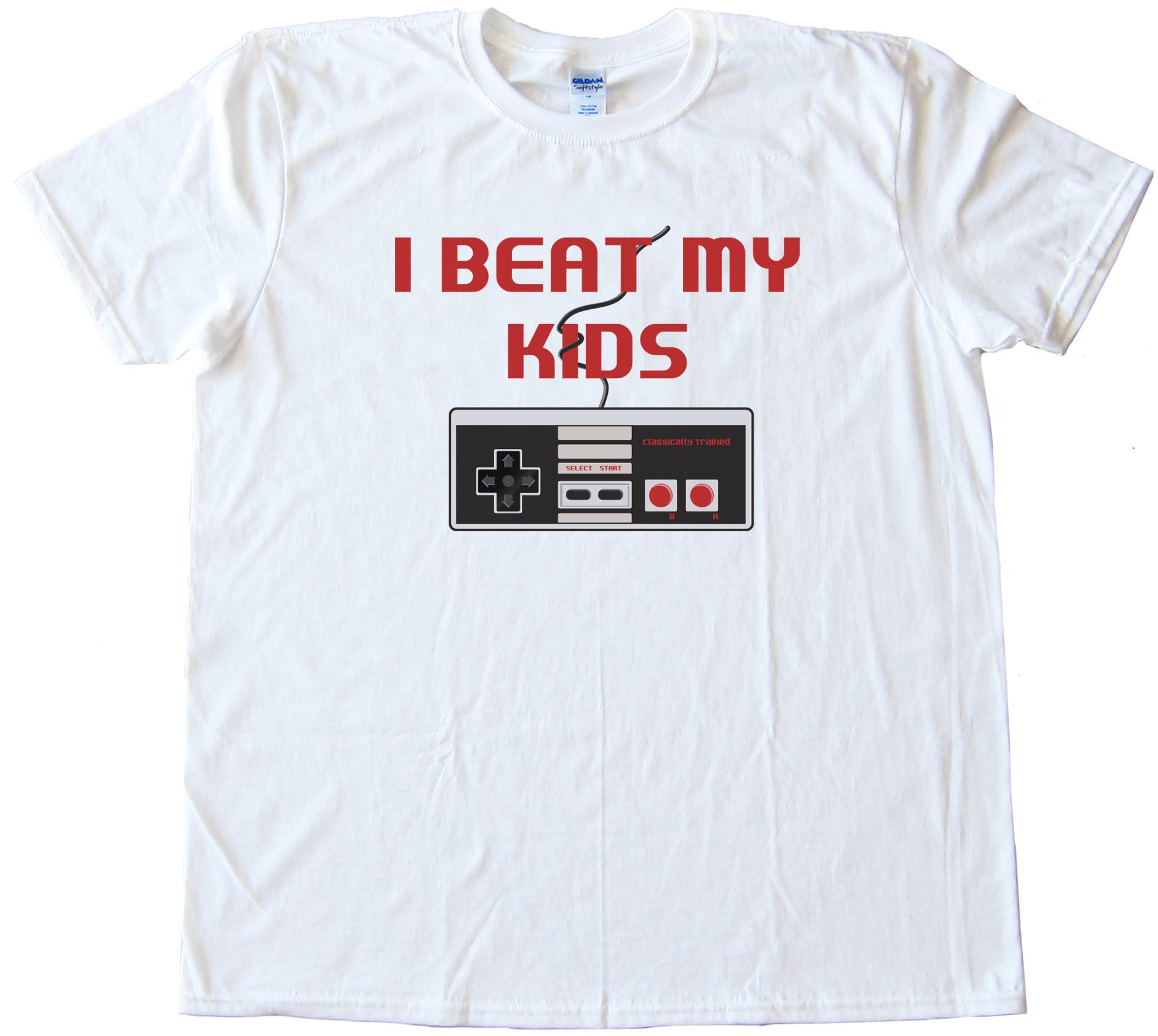 I Beat My Kids Nintendo - Tee Shirt