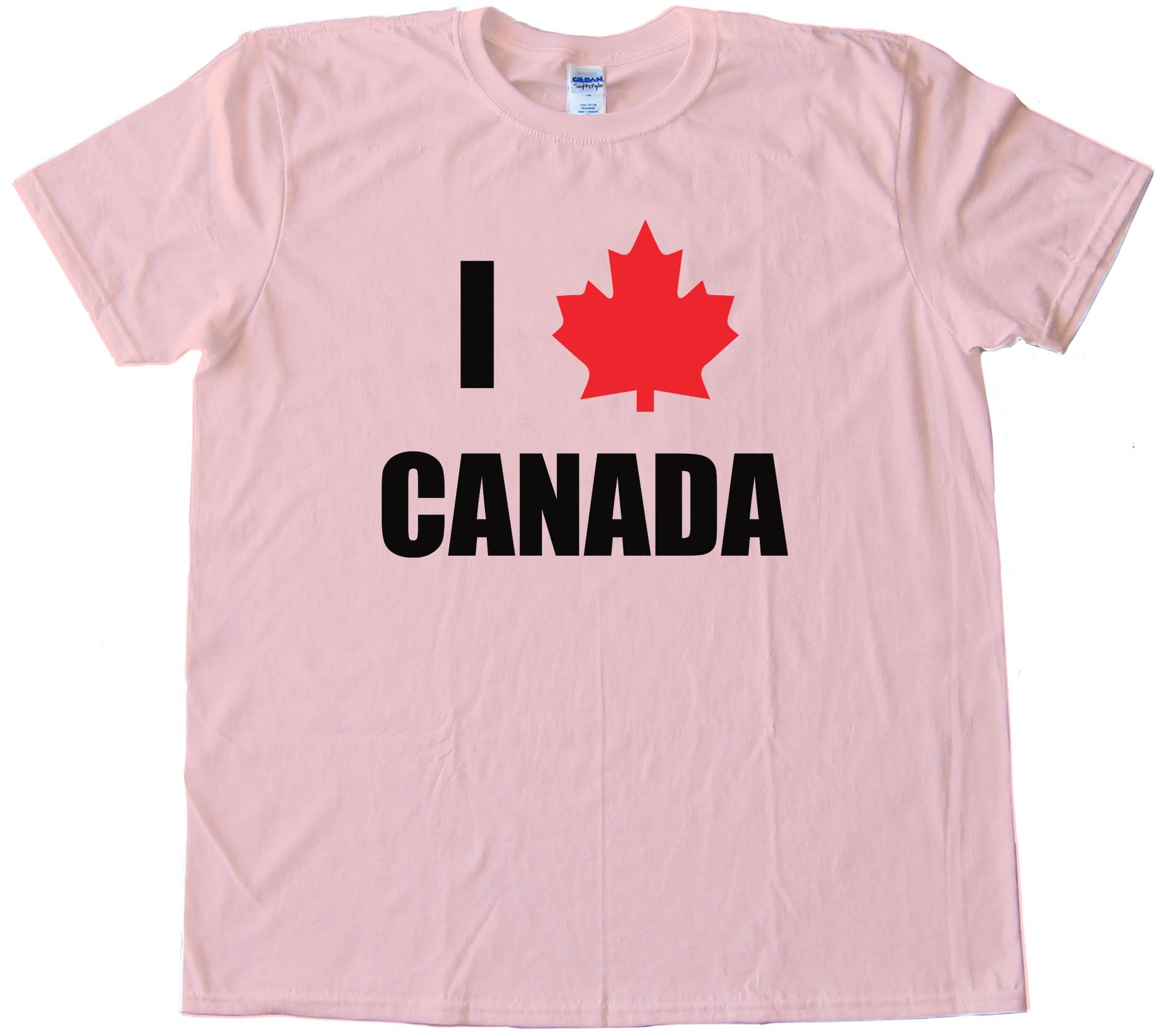 I Love Canada Maple Leaf - Tee Shirt