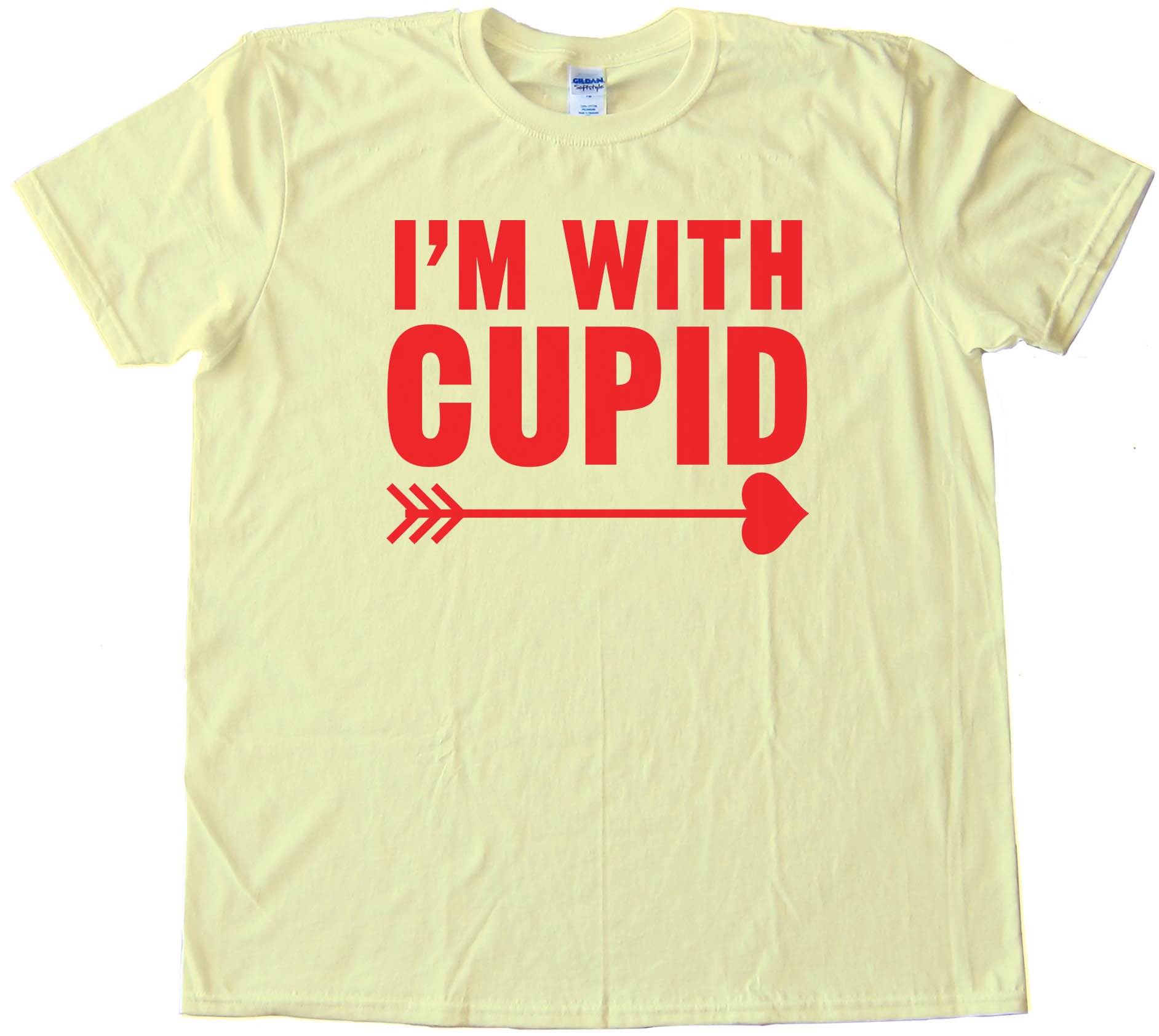 I'M With Cupid Valentine'S Day - Tee Shirt