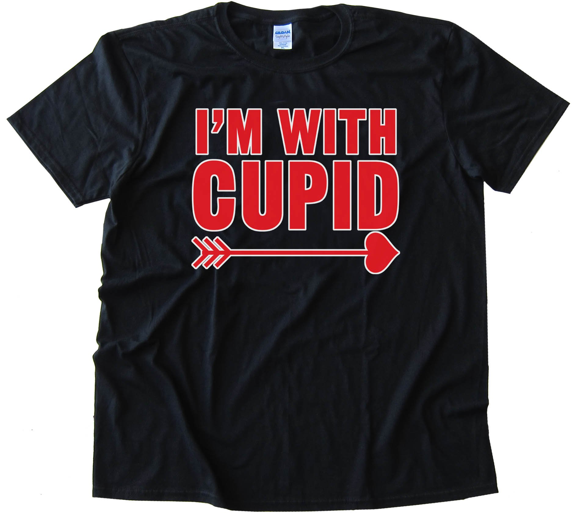 I'M With Cupid Valentine'S Day - Tee Shirt