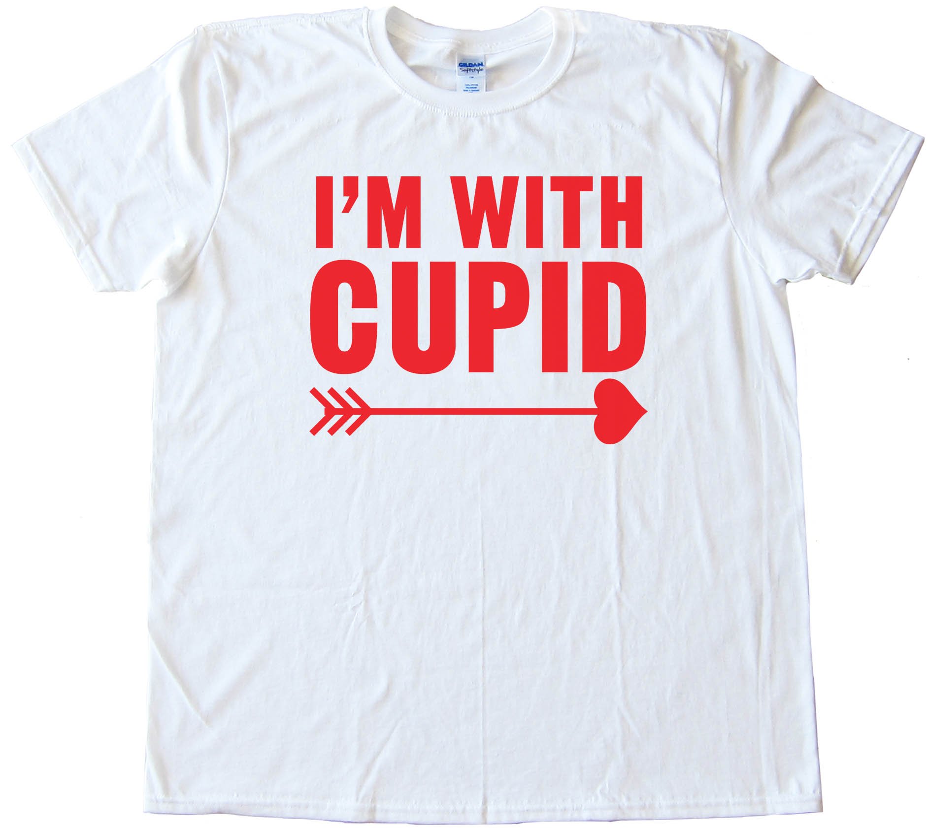 I'M With Cupid Valentine'S Day - Tee Shirt