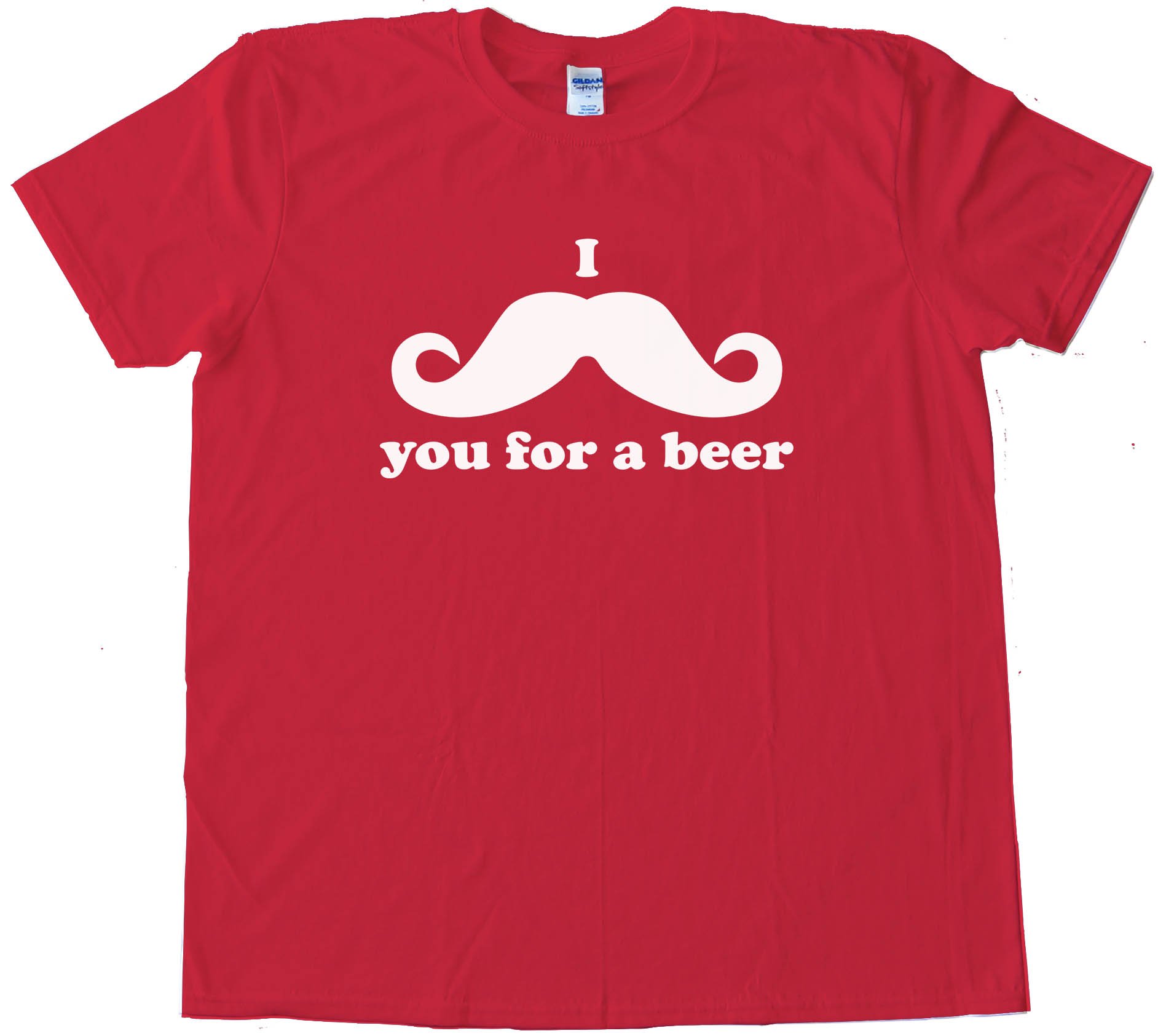 I Mustache You For A Beer - Tee Shirt