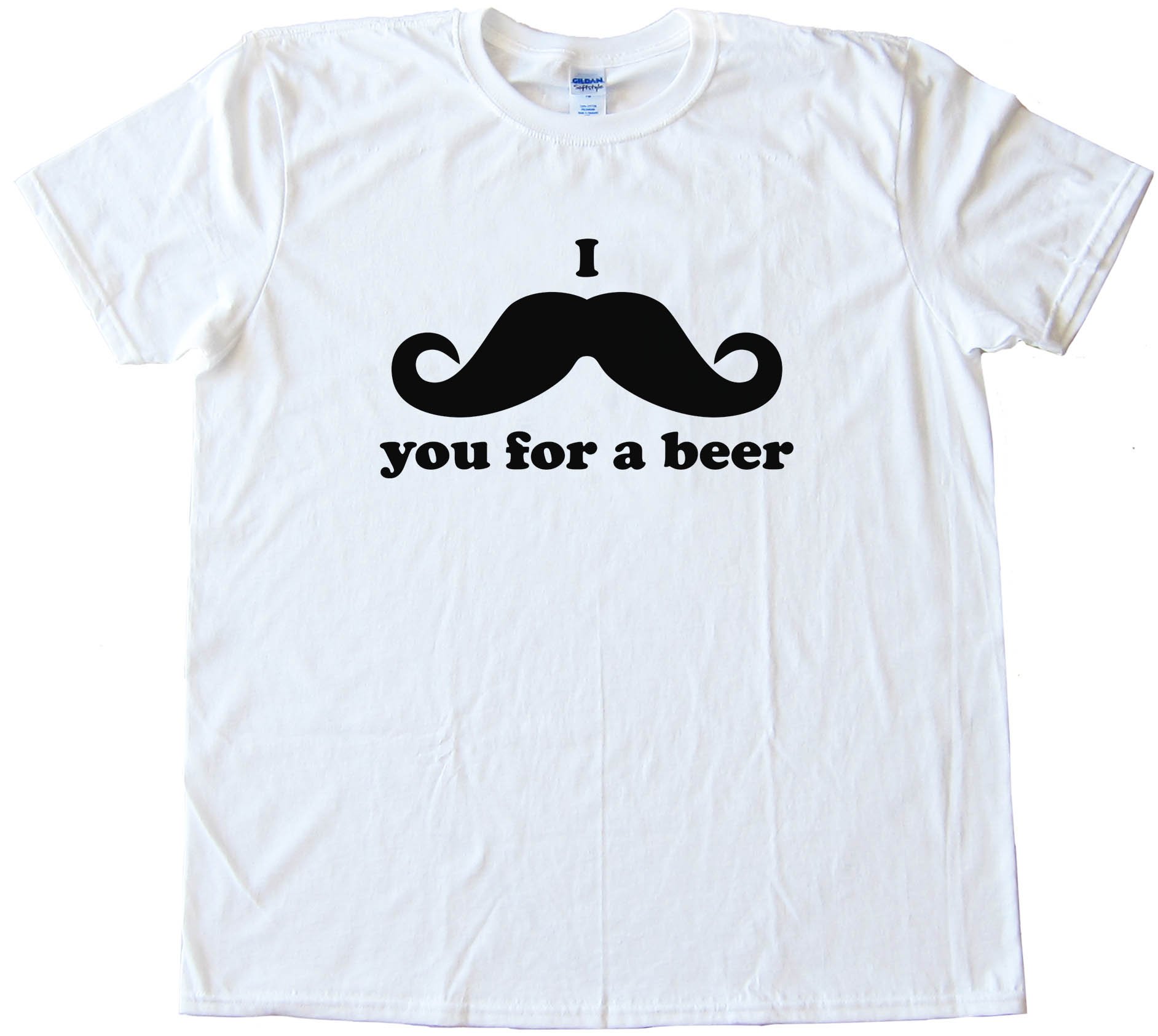 I Mustache You For A Beer - Tee Shirt