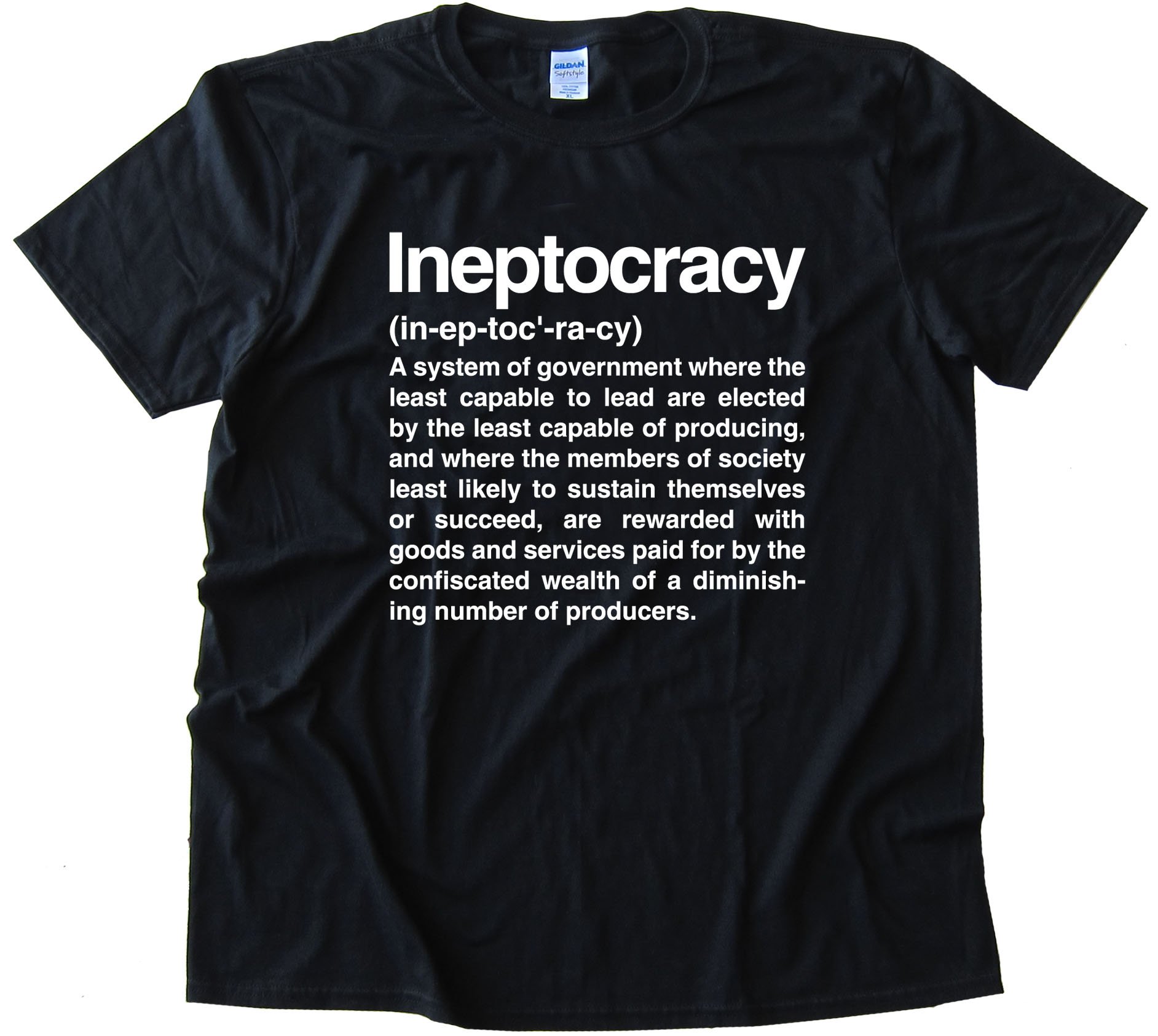 Ineptocracy Definition - Tee Shirt