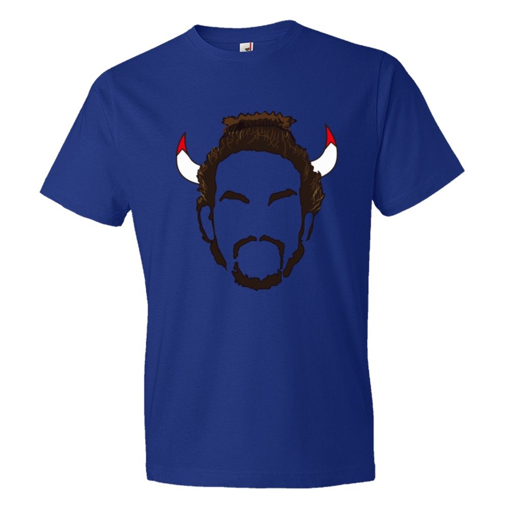 Joakim Noah Nair And Horns Chicago Bulls Basketball - Tee Shirt