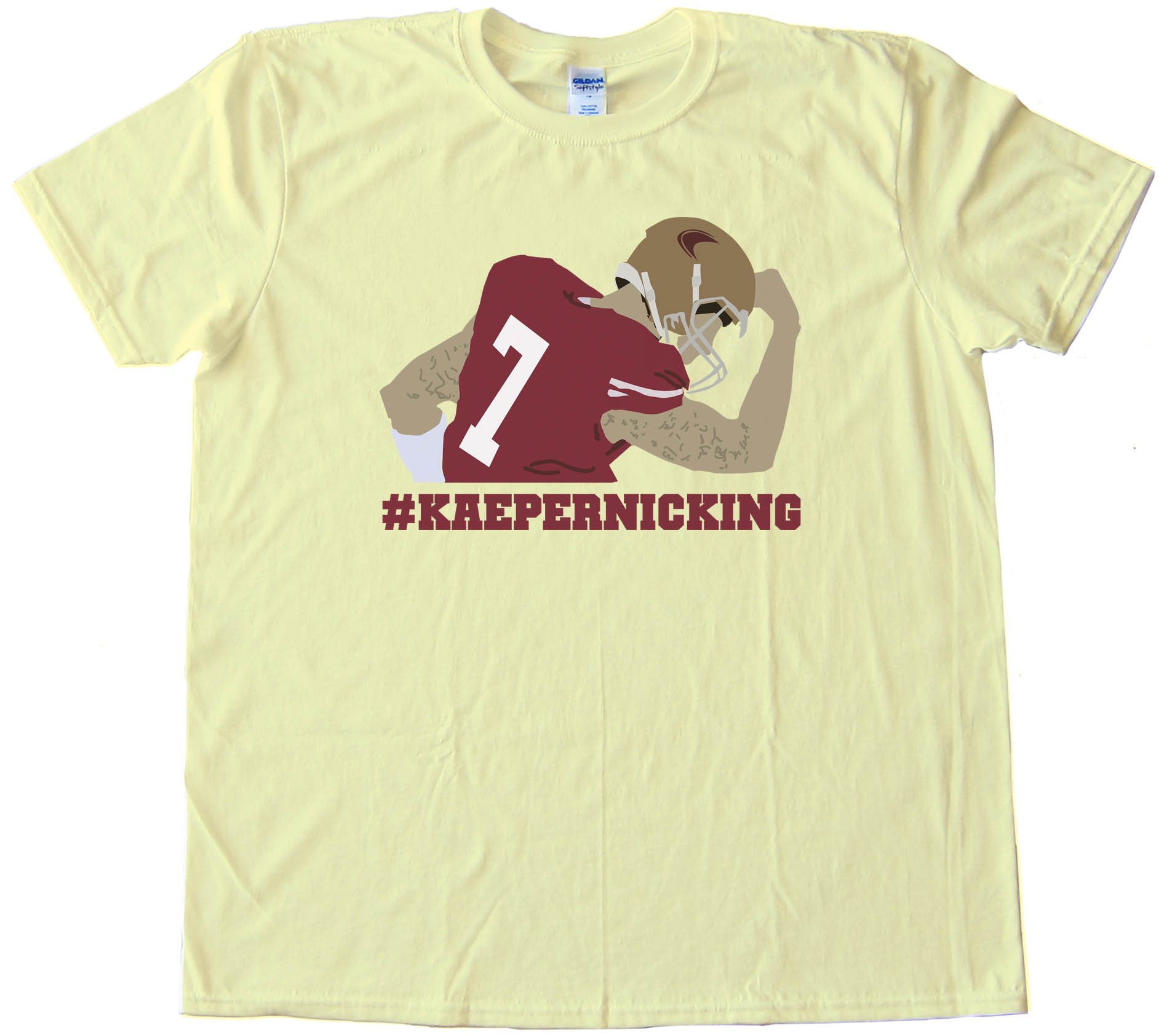 Kaepernicking 49Ers Quarterback -- Tee Shirt