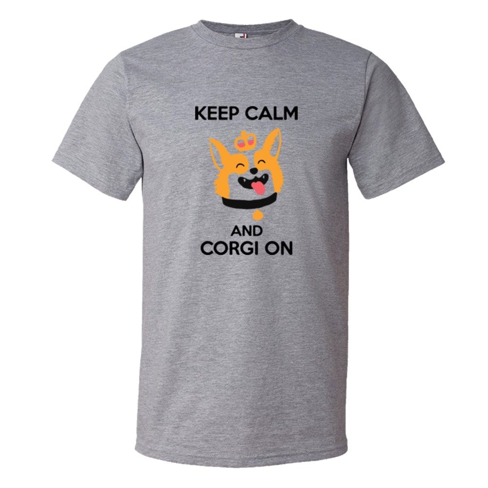 Keep Calm And Corgi On - Tee Shirt