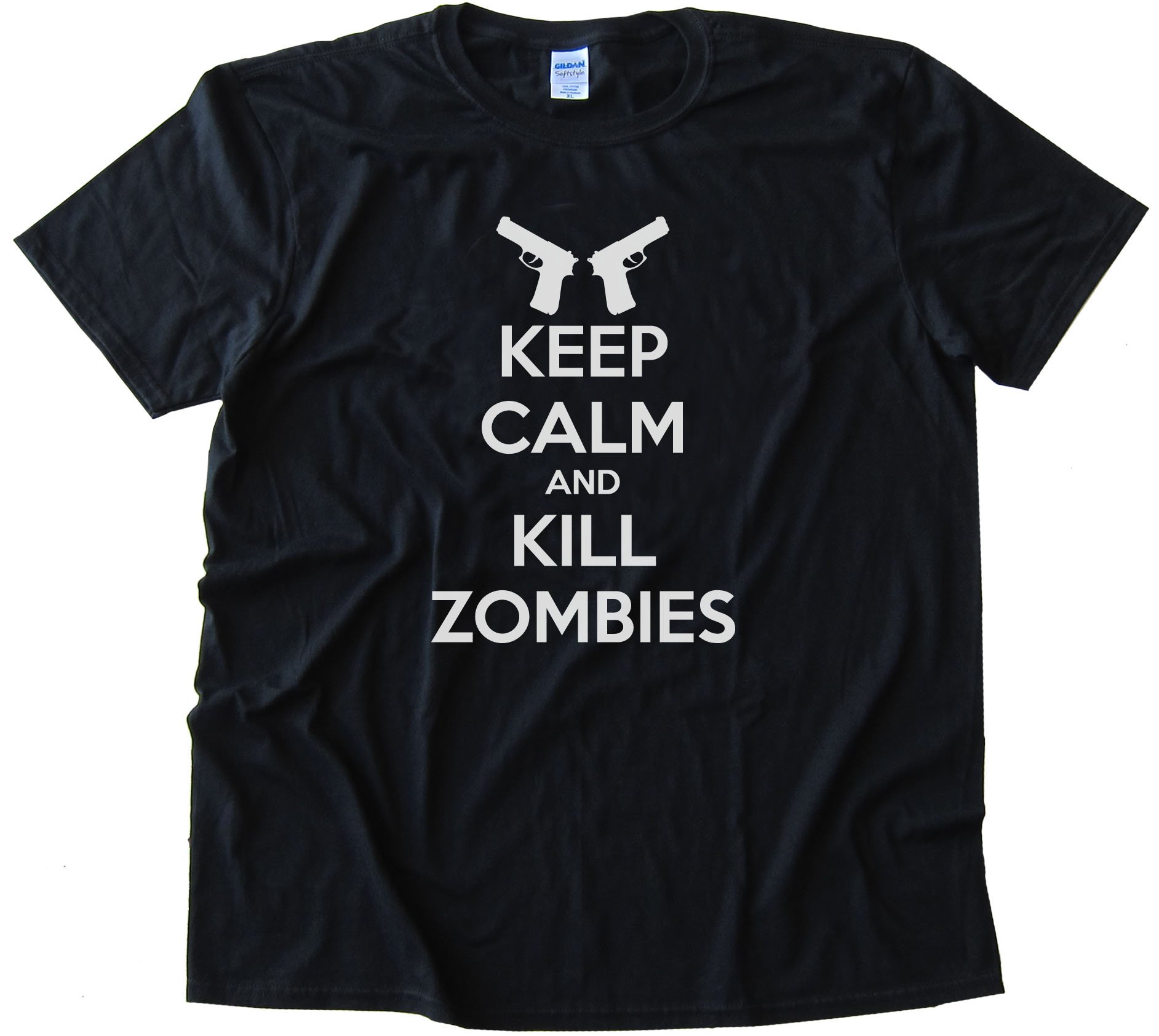 Keep Calm And Kill Zombies Tee Shirt