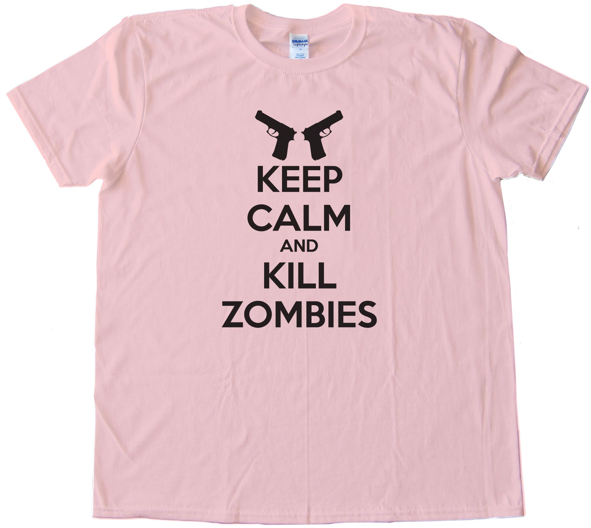 Keep Calm And Kill Zombies Tee Shirt