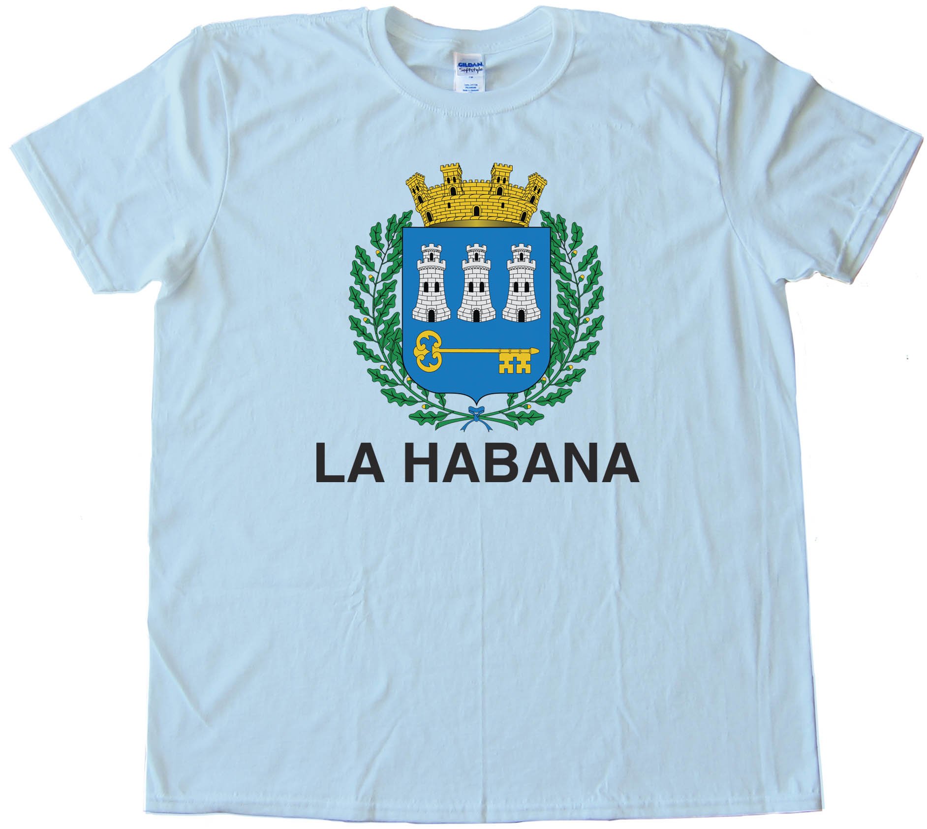 La Habana Capital Flag Of Havana Cuba - Tee Shirt