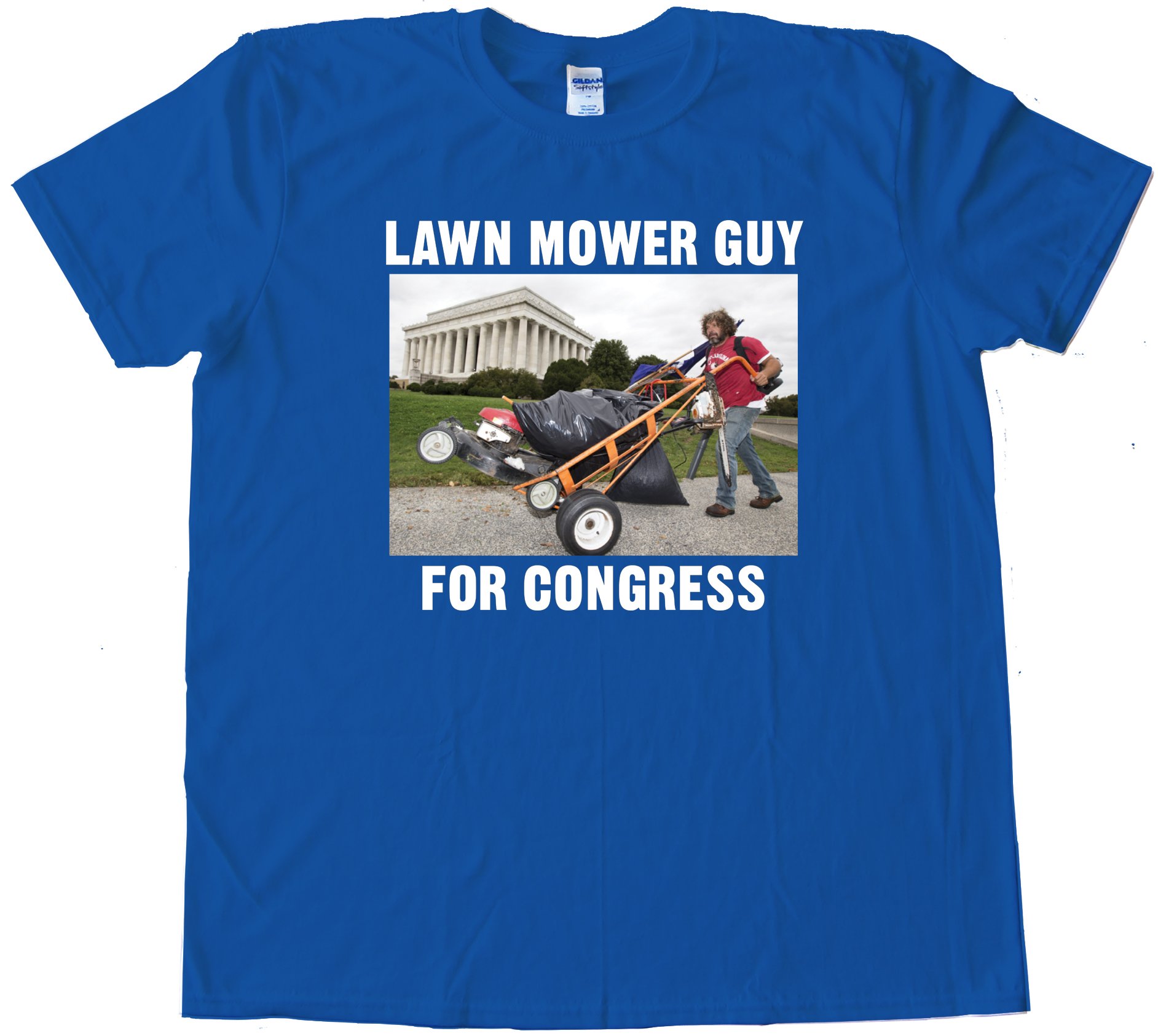 Lawn Mower Guy For Congress - Tee Shirt