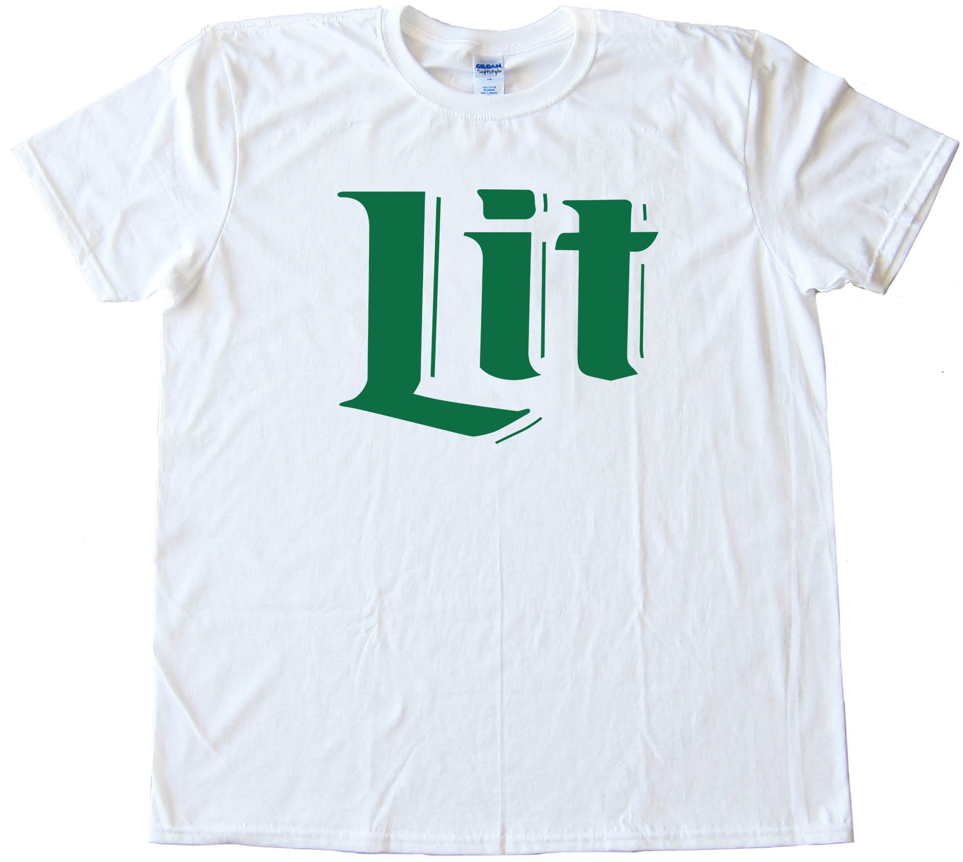 Lit Miller Lite Trees - Tee Shirt