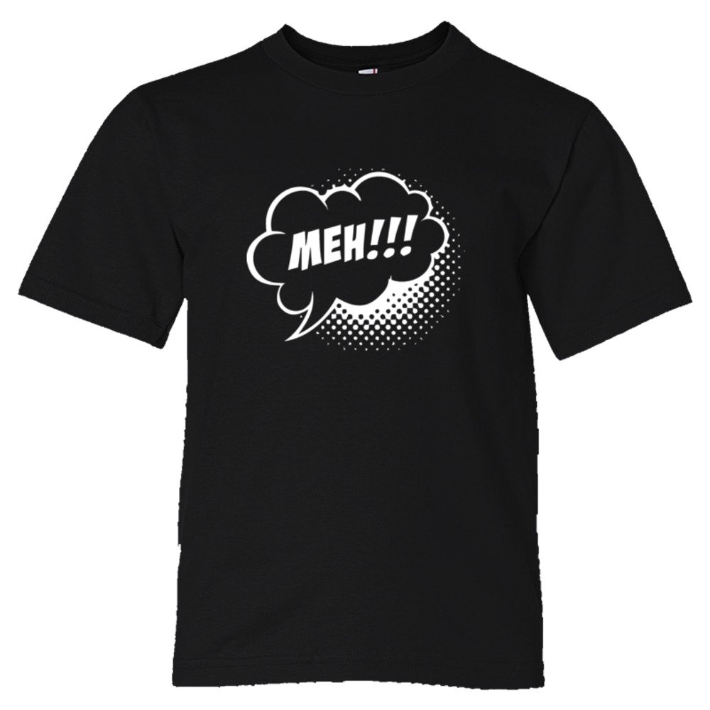 Meh Cartoon Bubble Meh!!! - Tee Shirt