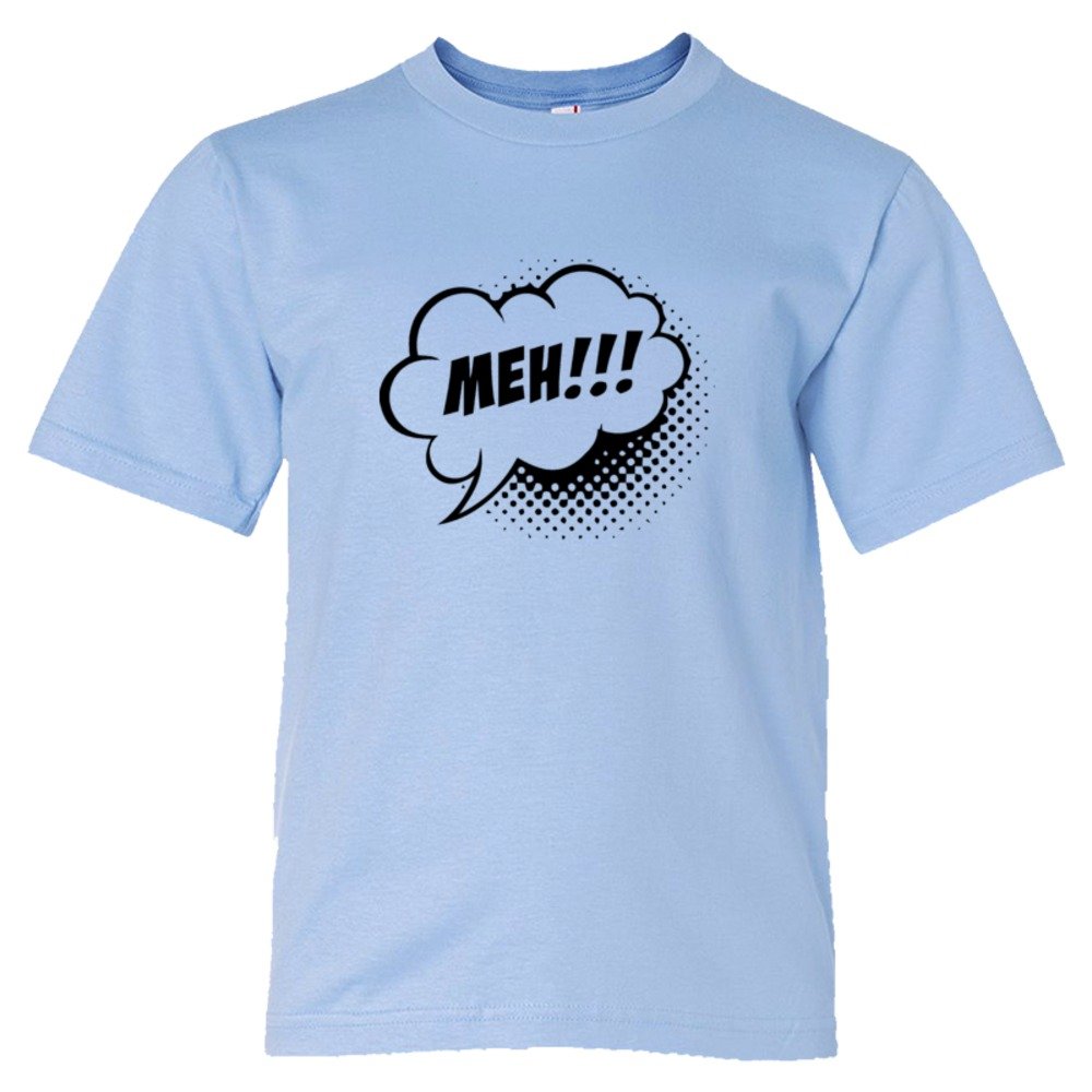 Meh Cartoon Bubble Meh!!! - Tee Shirt