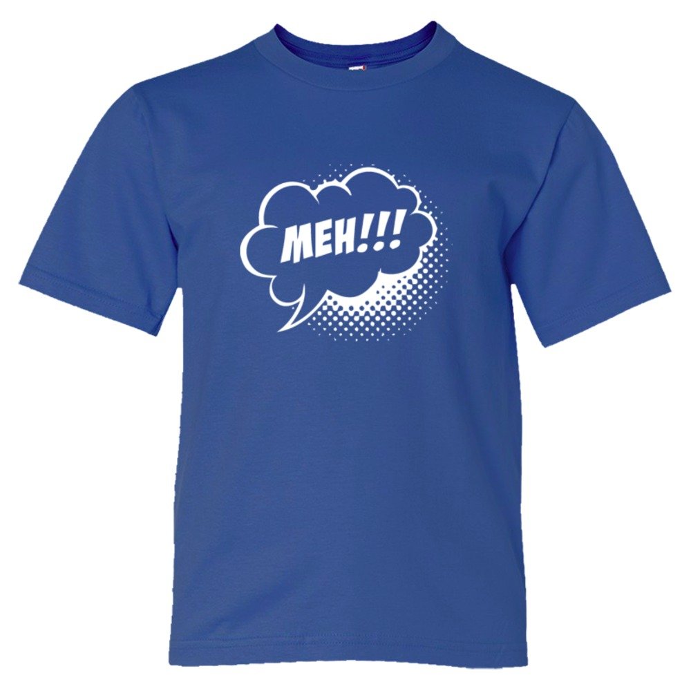 Meh Cartoon Bubble Meh!!! - Tee Shirt