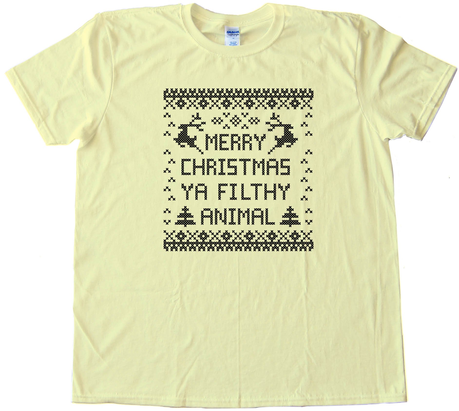 Merry Christmas Ya Filthy Animal - Tee Shirt