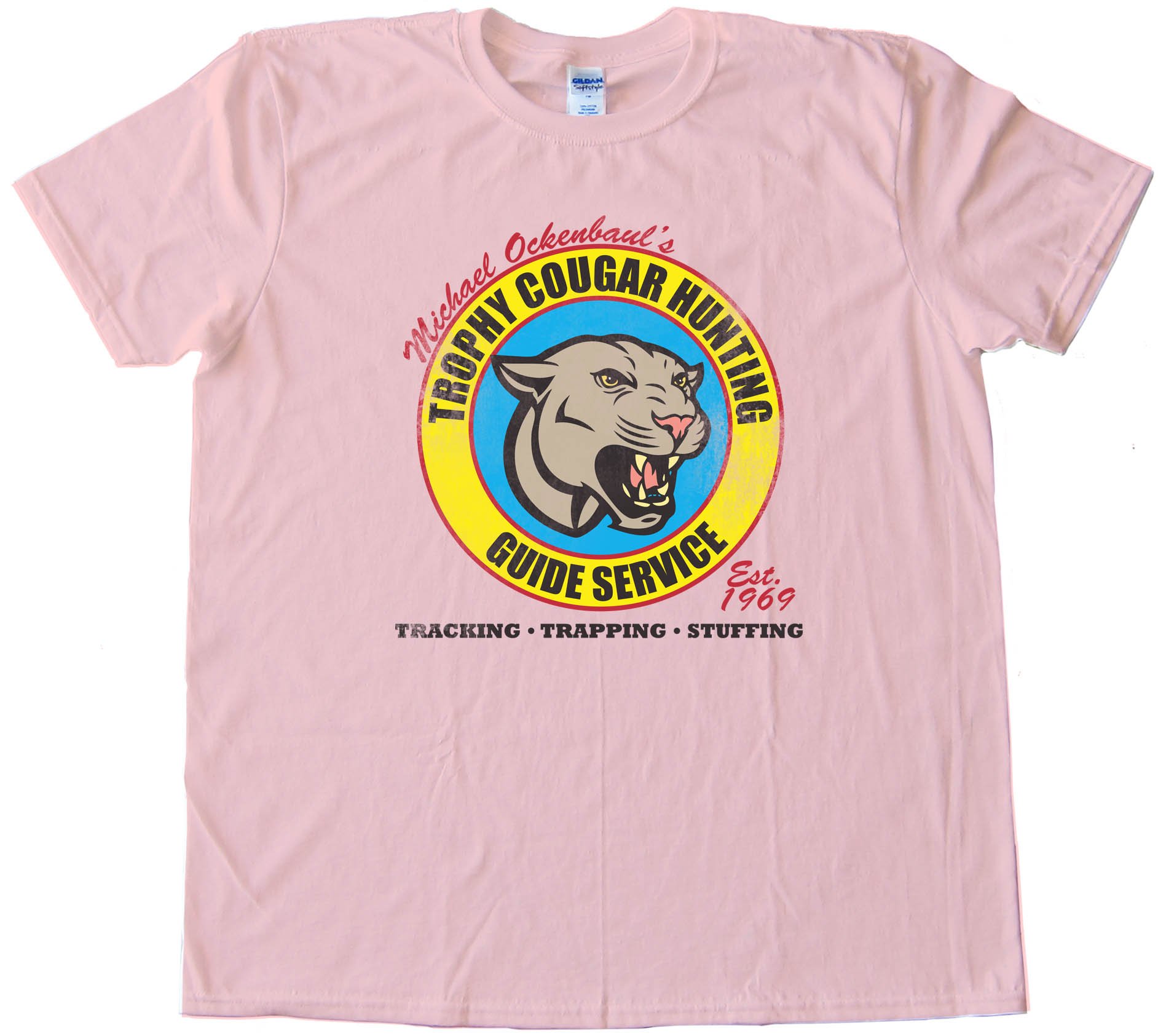 Michael Ockenbaul'S Trophy Cougar Hunting Guide Service - Tee Shirt