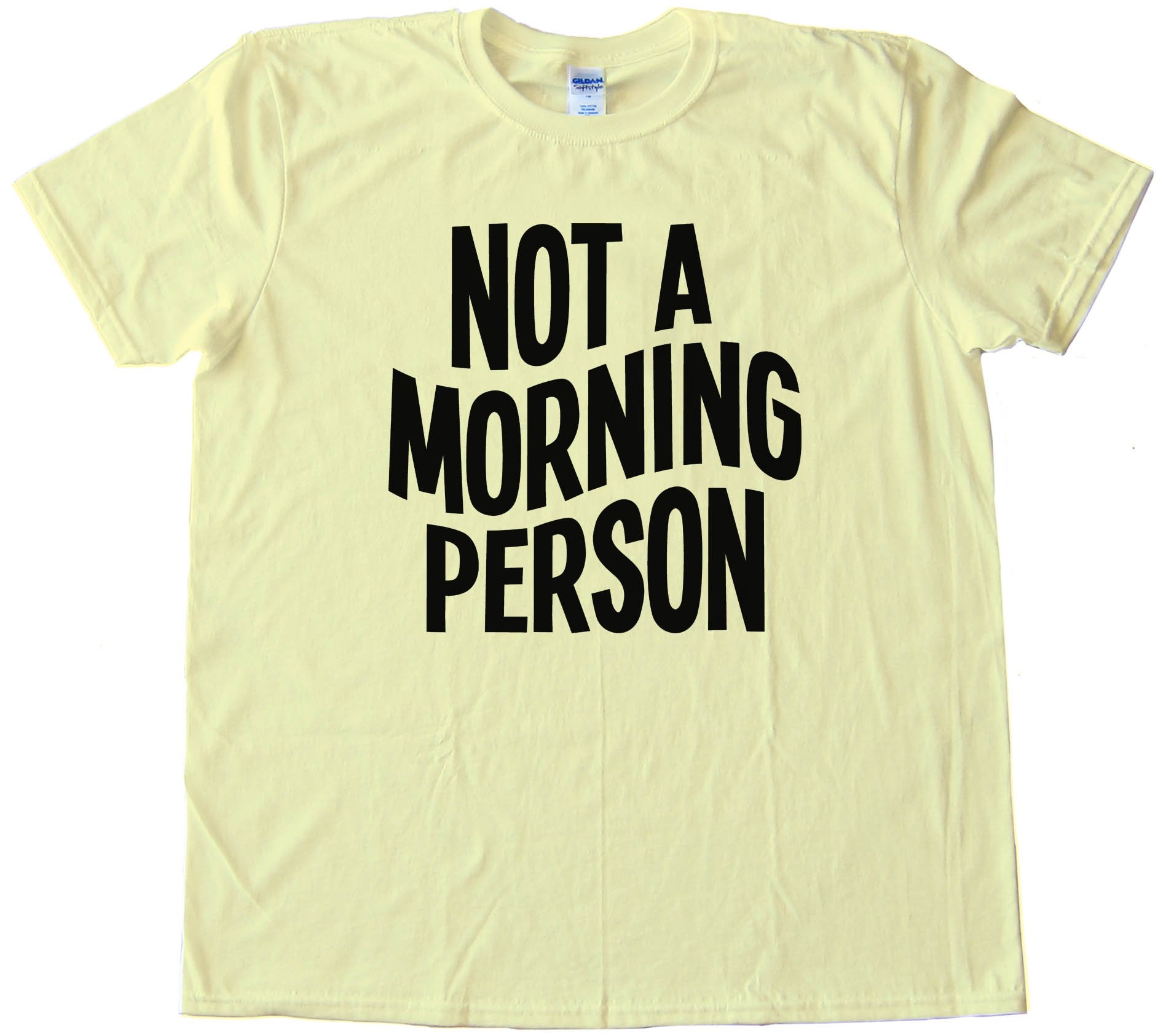 Not A Morning Person Tee Shirt