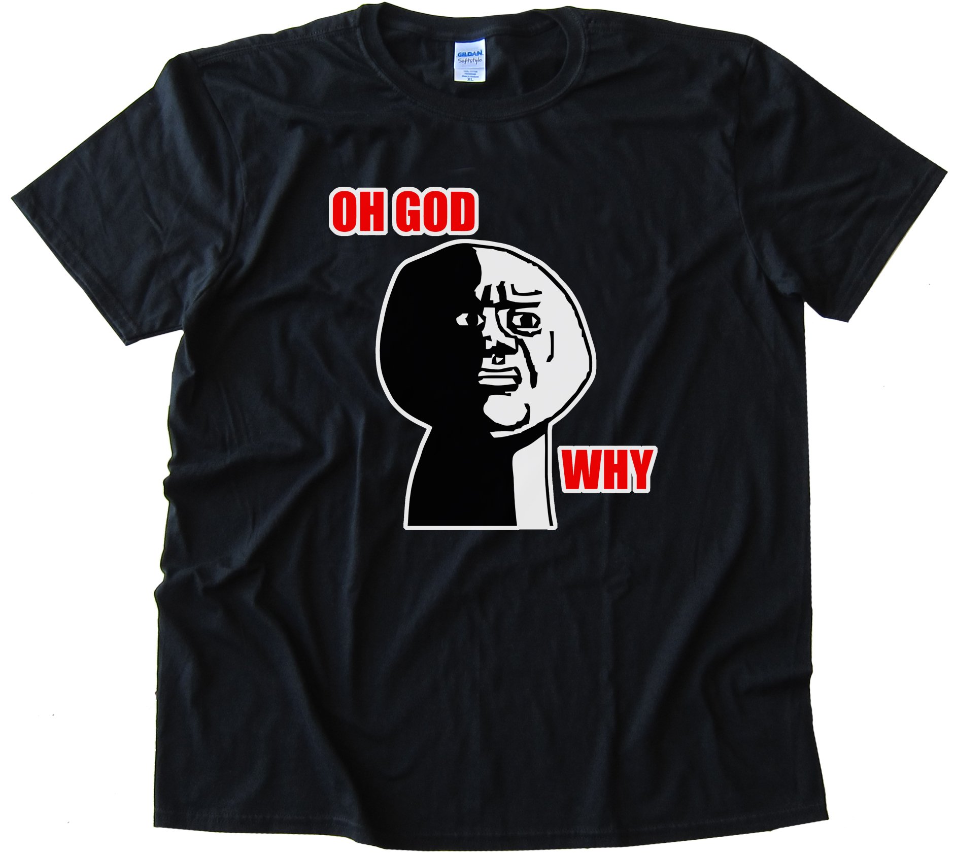 Oh God Why Rage Face Tee Shirt