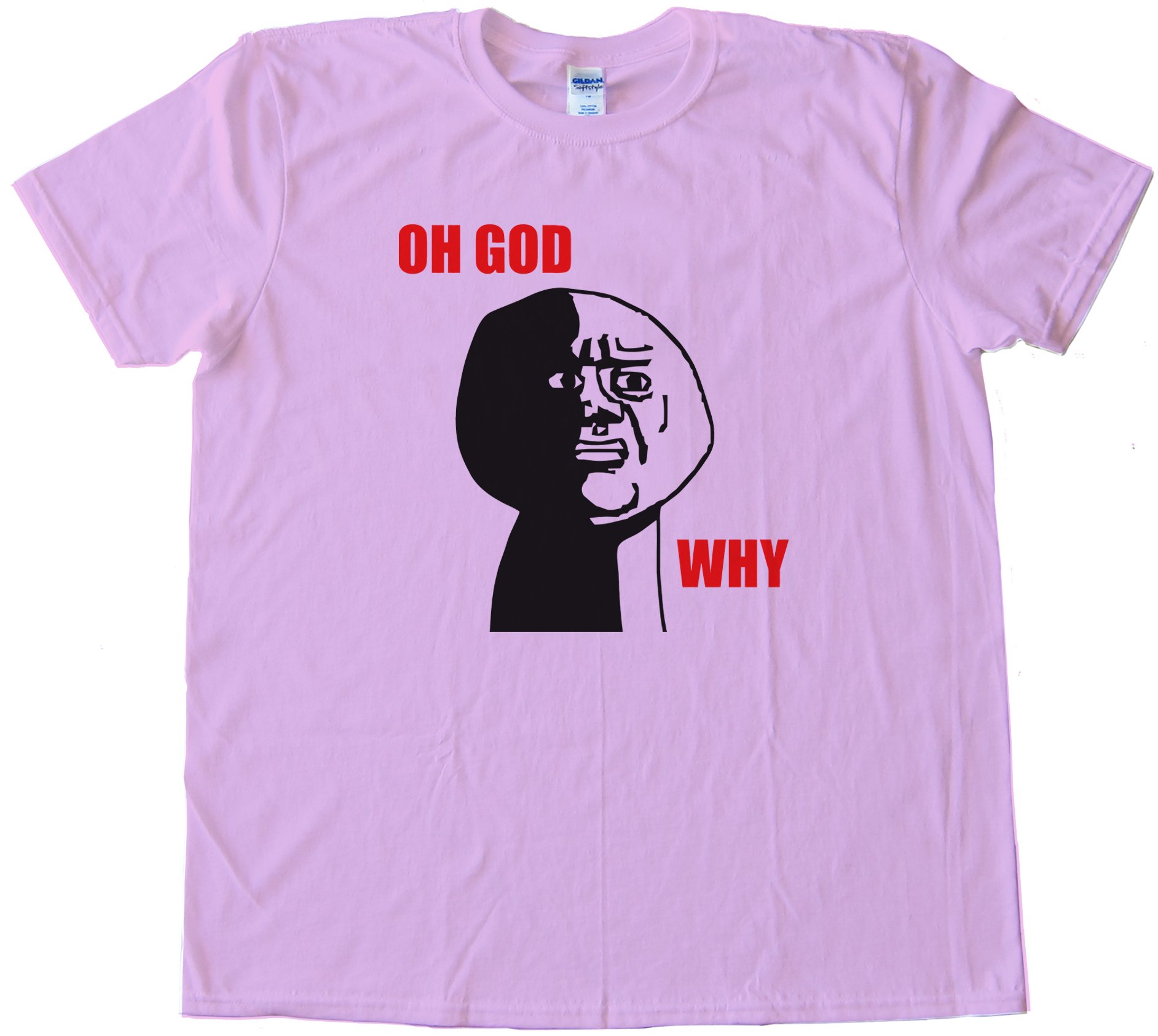 Oh God Why Rage Face Tee Shirt