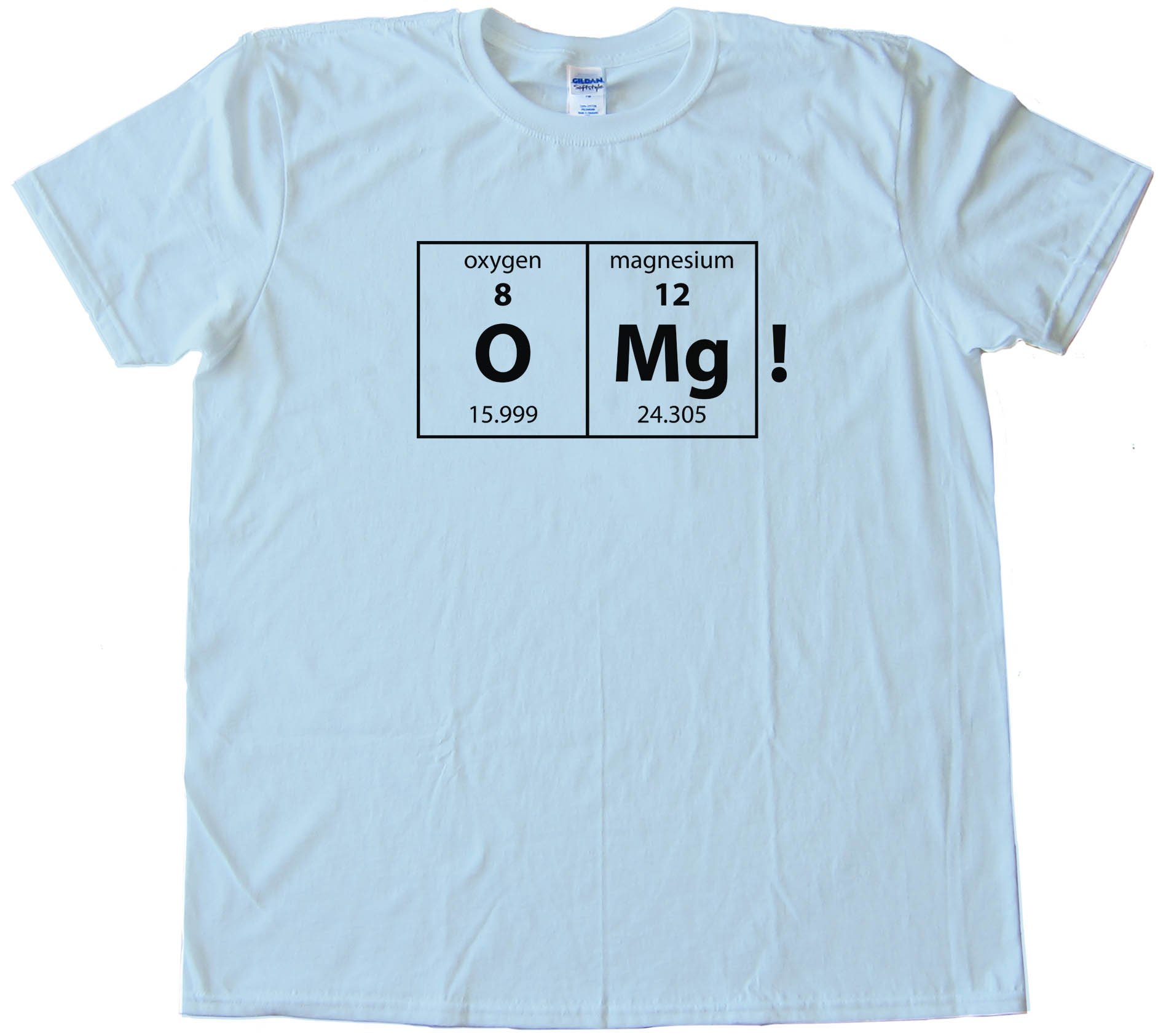 Omg! Oxygen And Magnesium Elements Oh My God Science Nerd - Tee Shirt