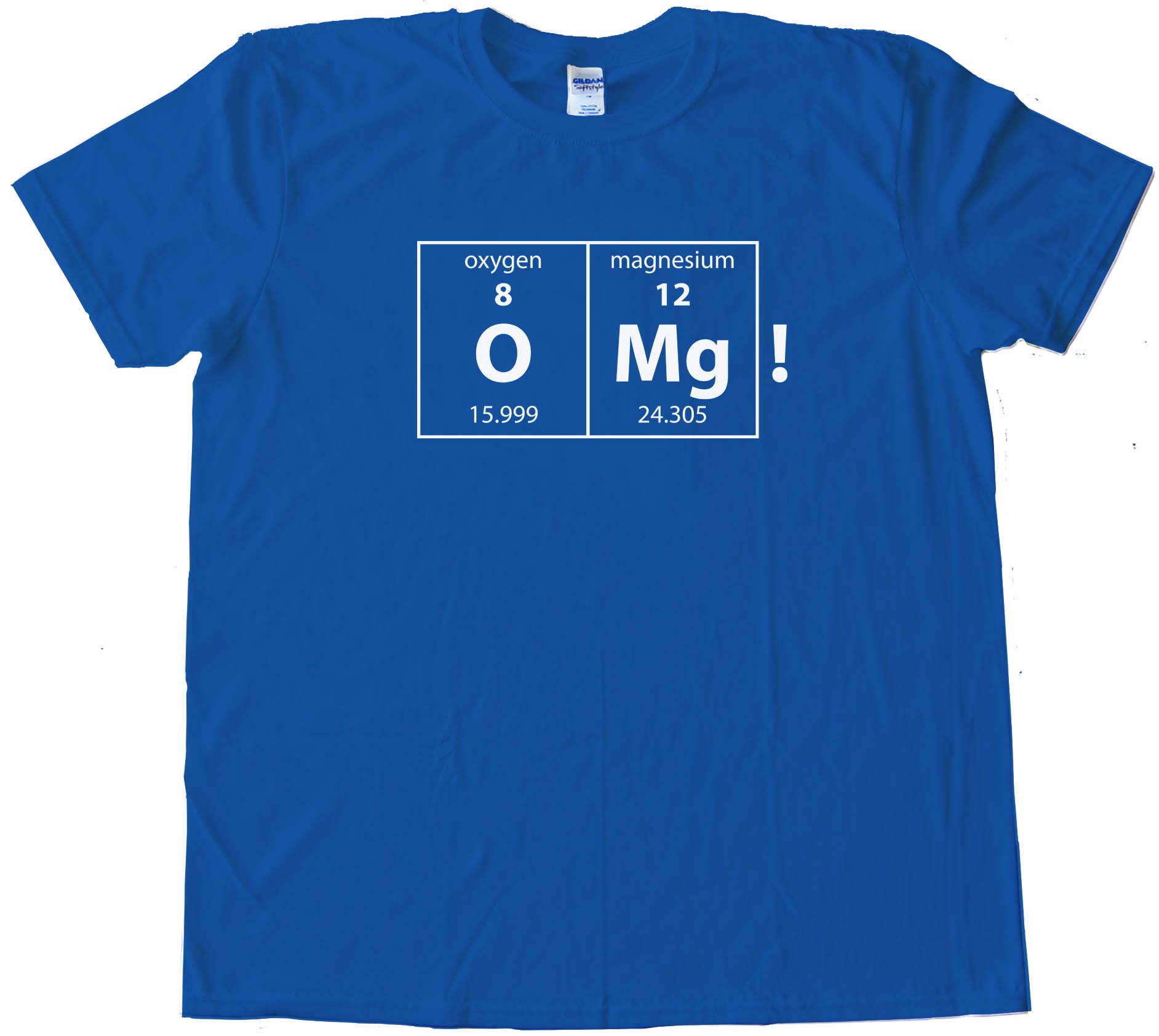 Omg! Oxygen And Magnesium Elements Oh My God Science Nerd - Tee Shirt