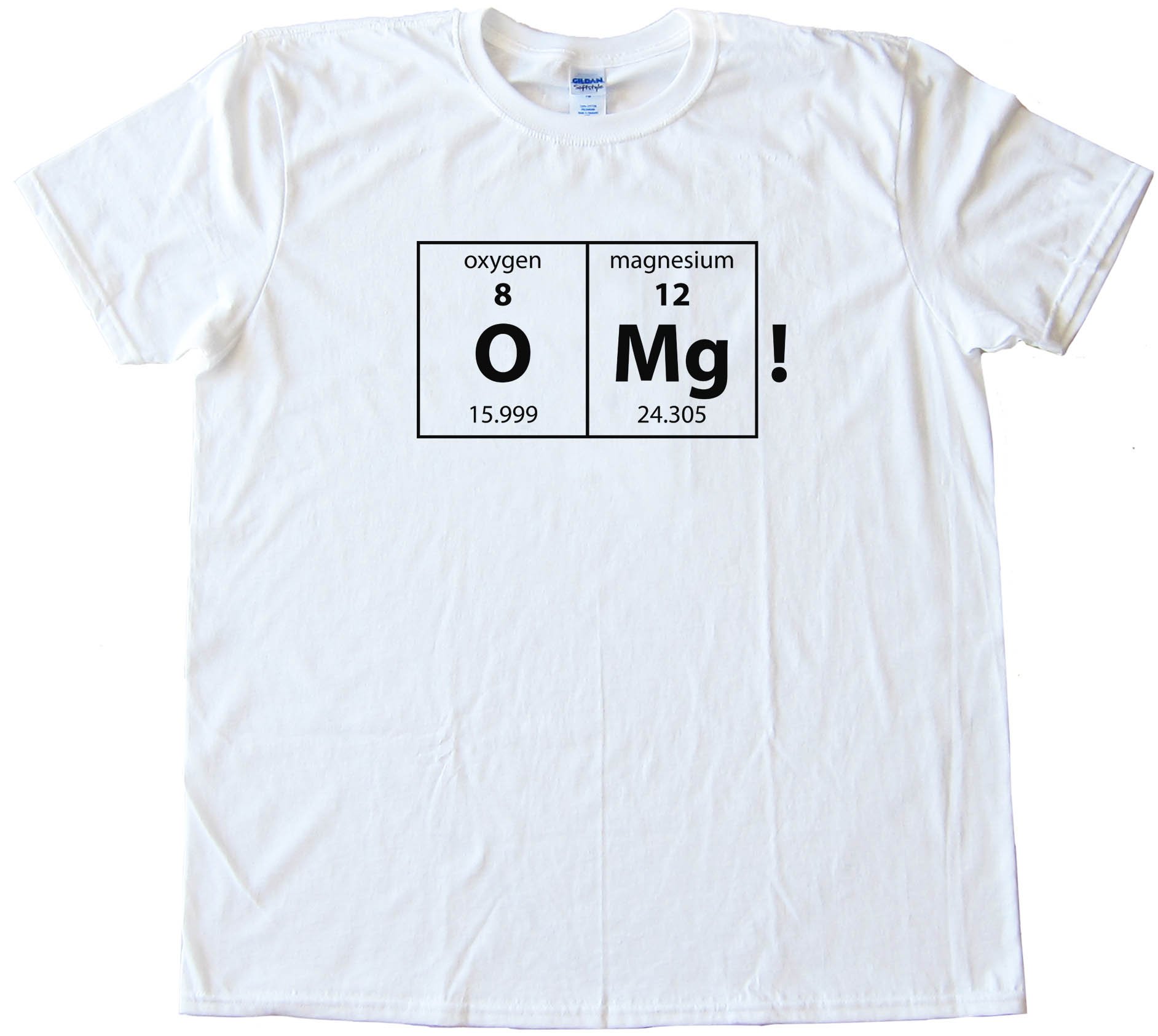 Omg! Oxygen And Magnesium Elements Oh My God Science Nerd - Tee Shirt