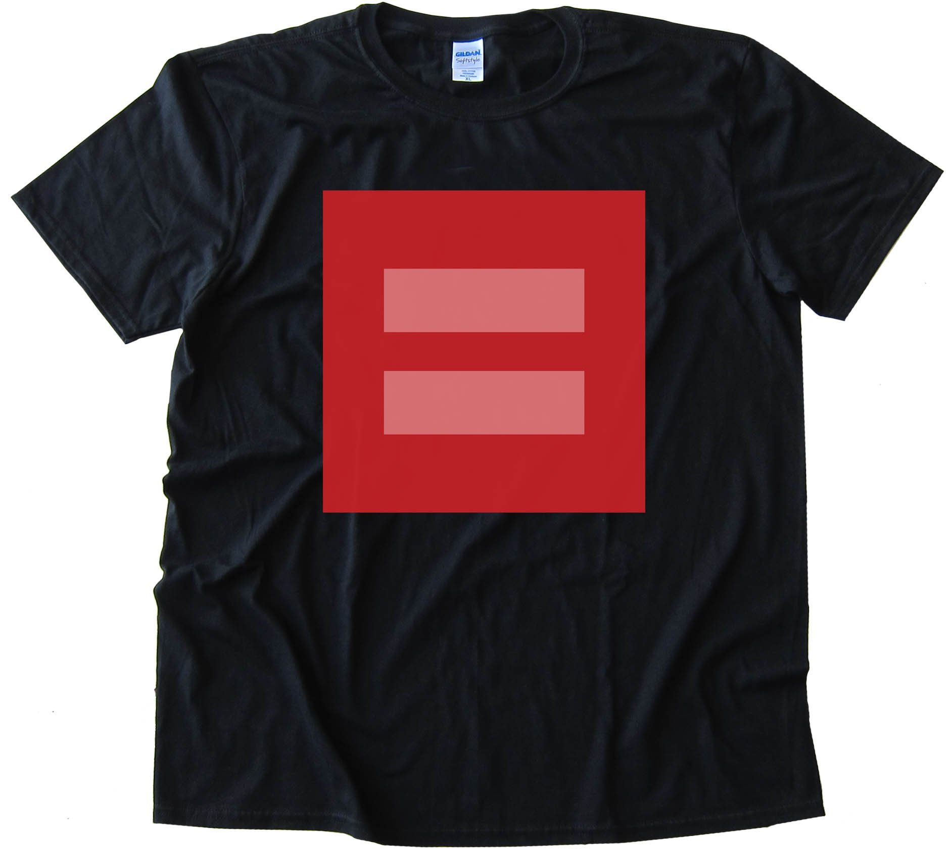 Pink Equal Symbol Facebook Equality - Tee Shirt