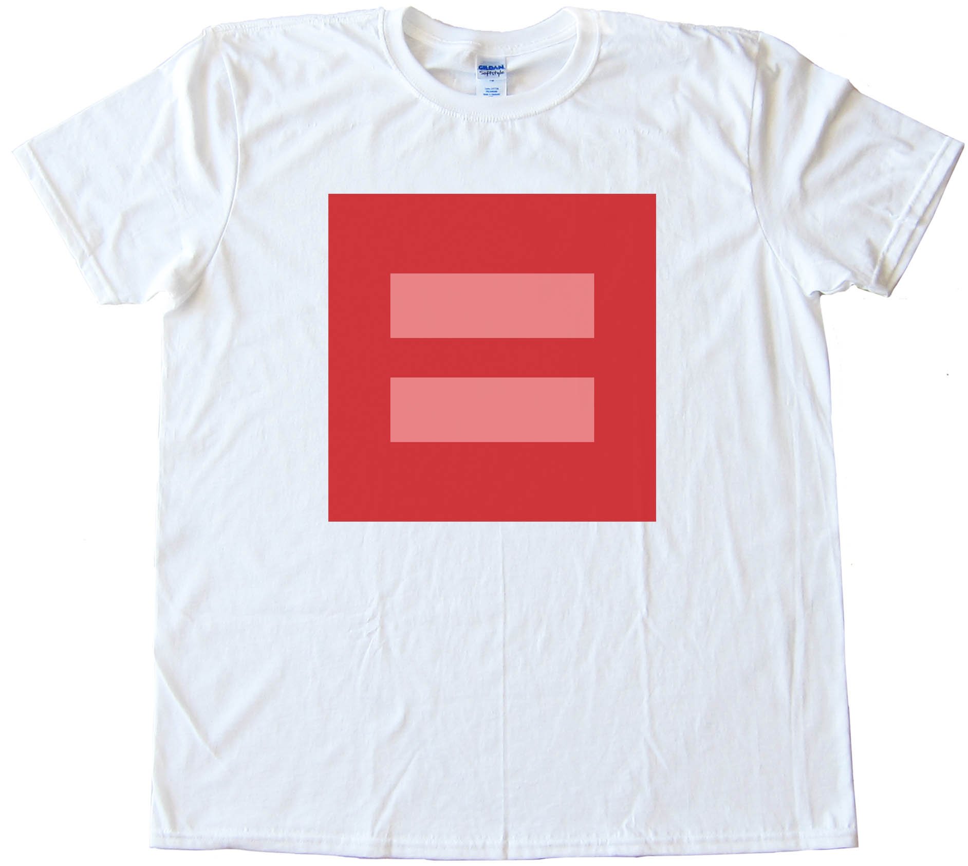 Pink Equal Symbol Facebook Equality - Tee Shirt