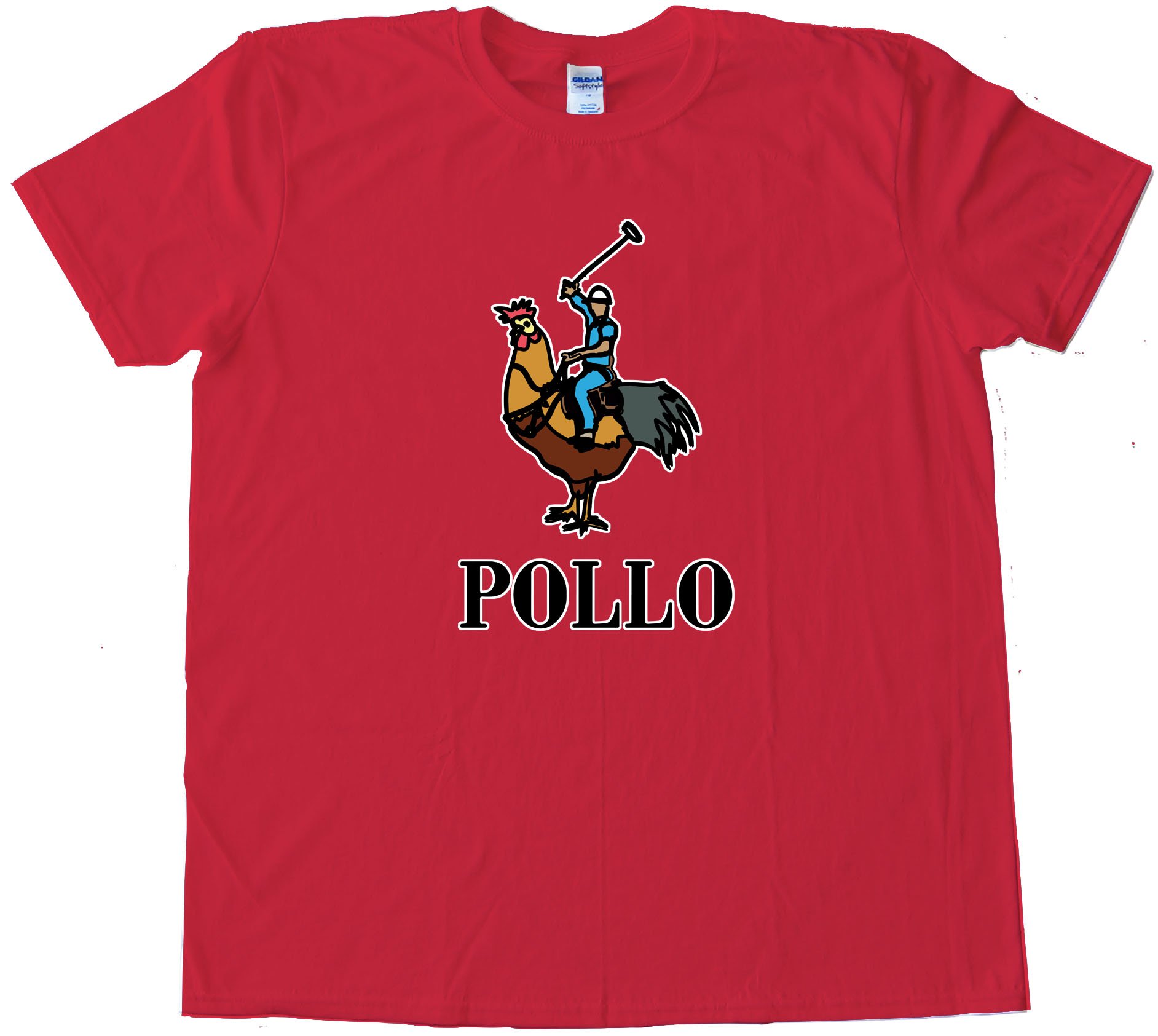 Pollo - Full Chest Polo Rider - Tee Shirt