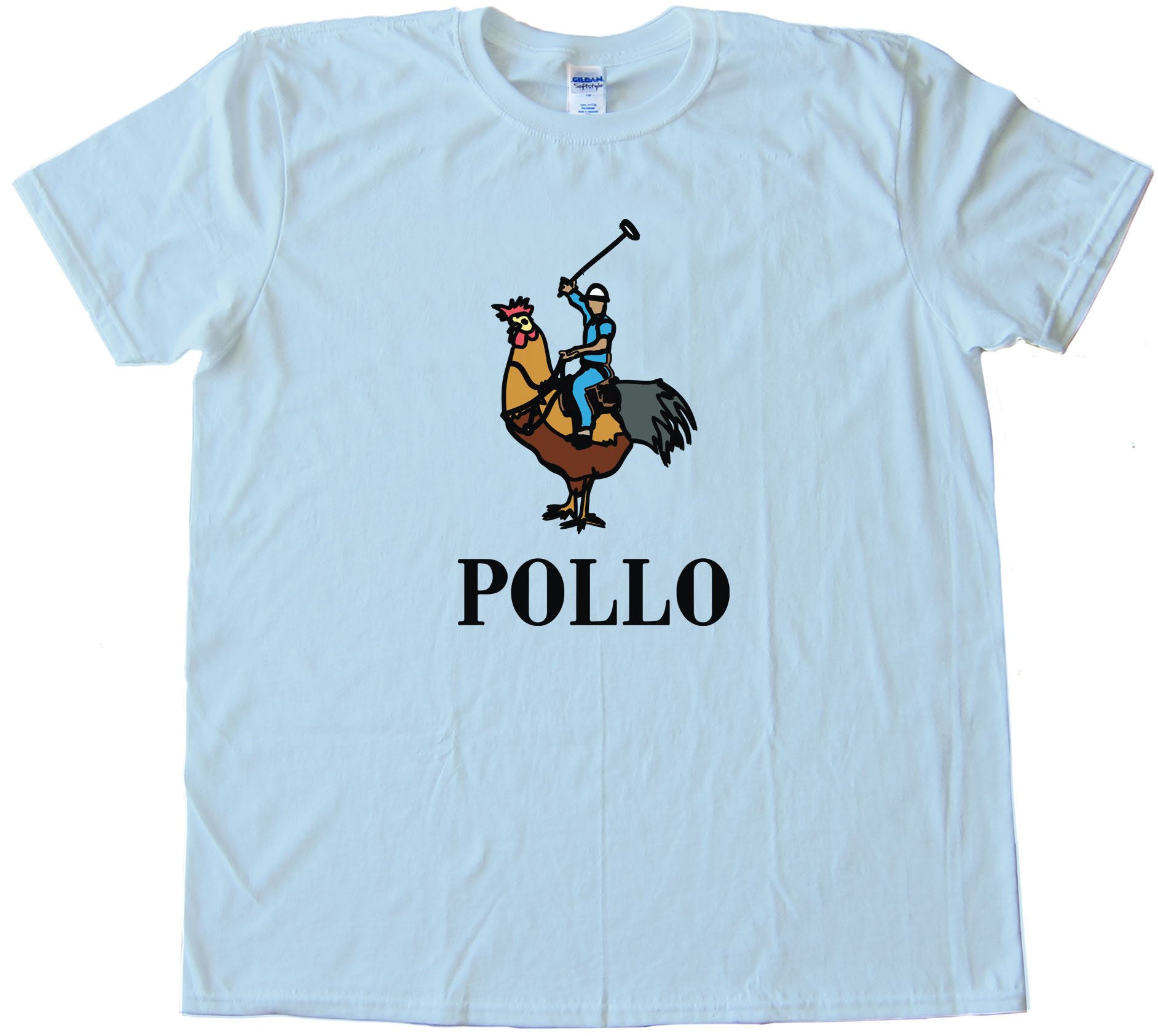 Pollo - Full Chest Polo Rider - Tee Shirt