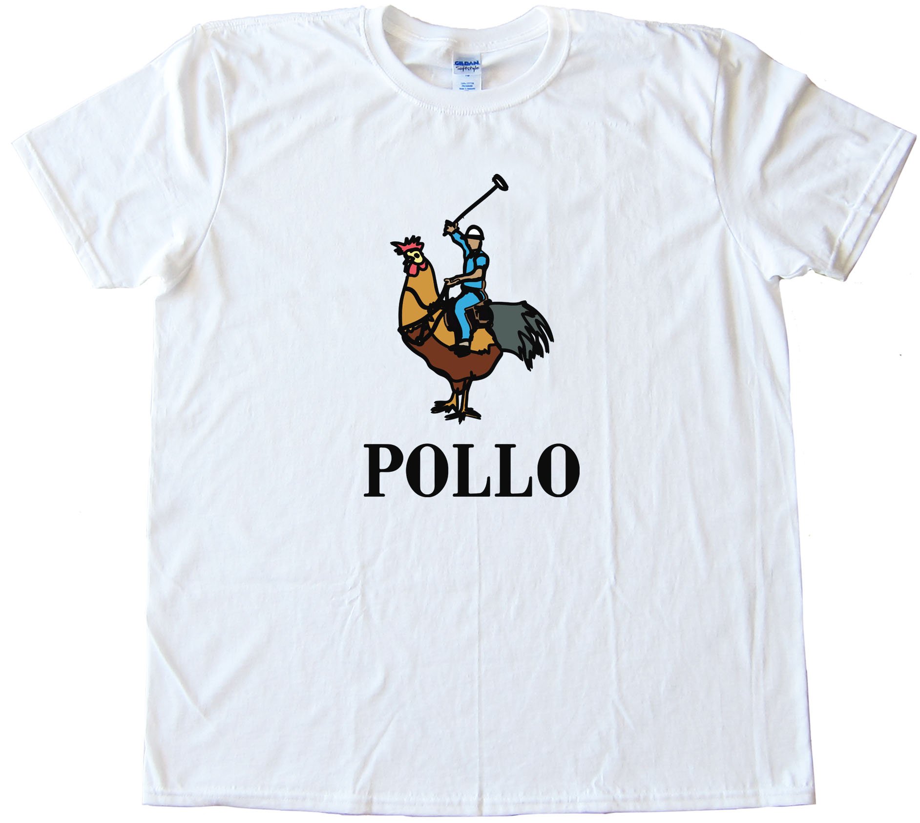 Pollo - Full Chest Polo Rider - Tee Shirt