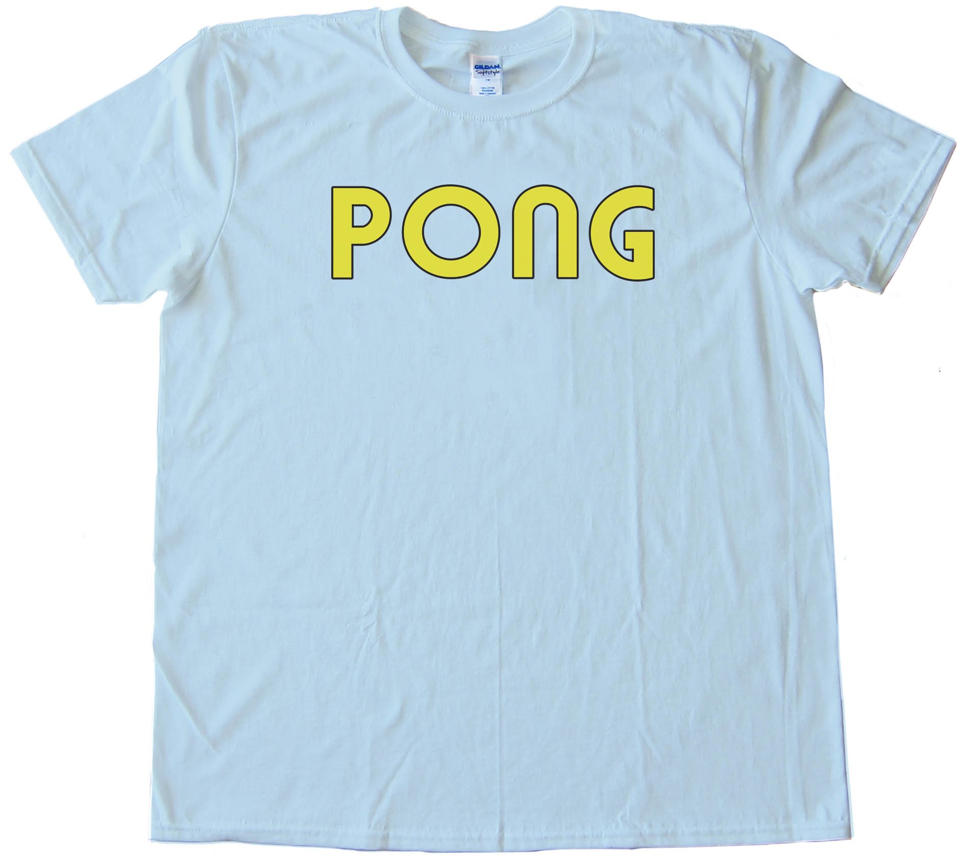 Pong Classic Arcade Game Logo Atari - Tee Shirt