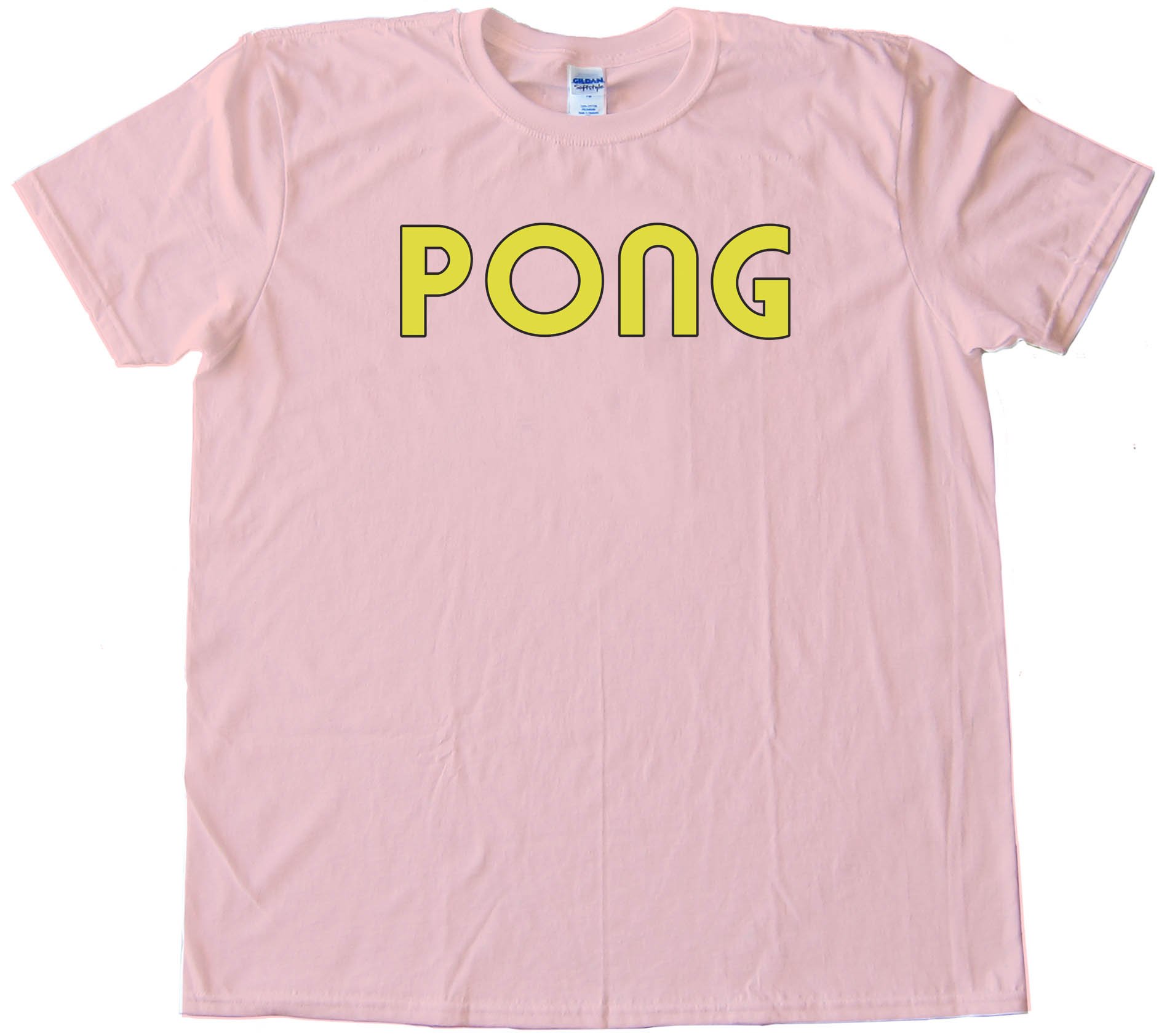 Pong Classic Arcade Game Logo Atari - Tee Shirt