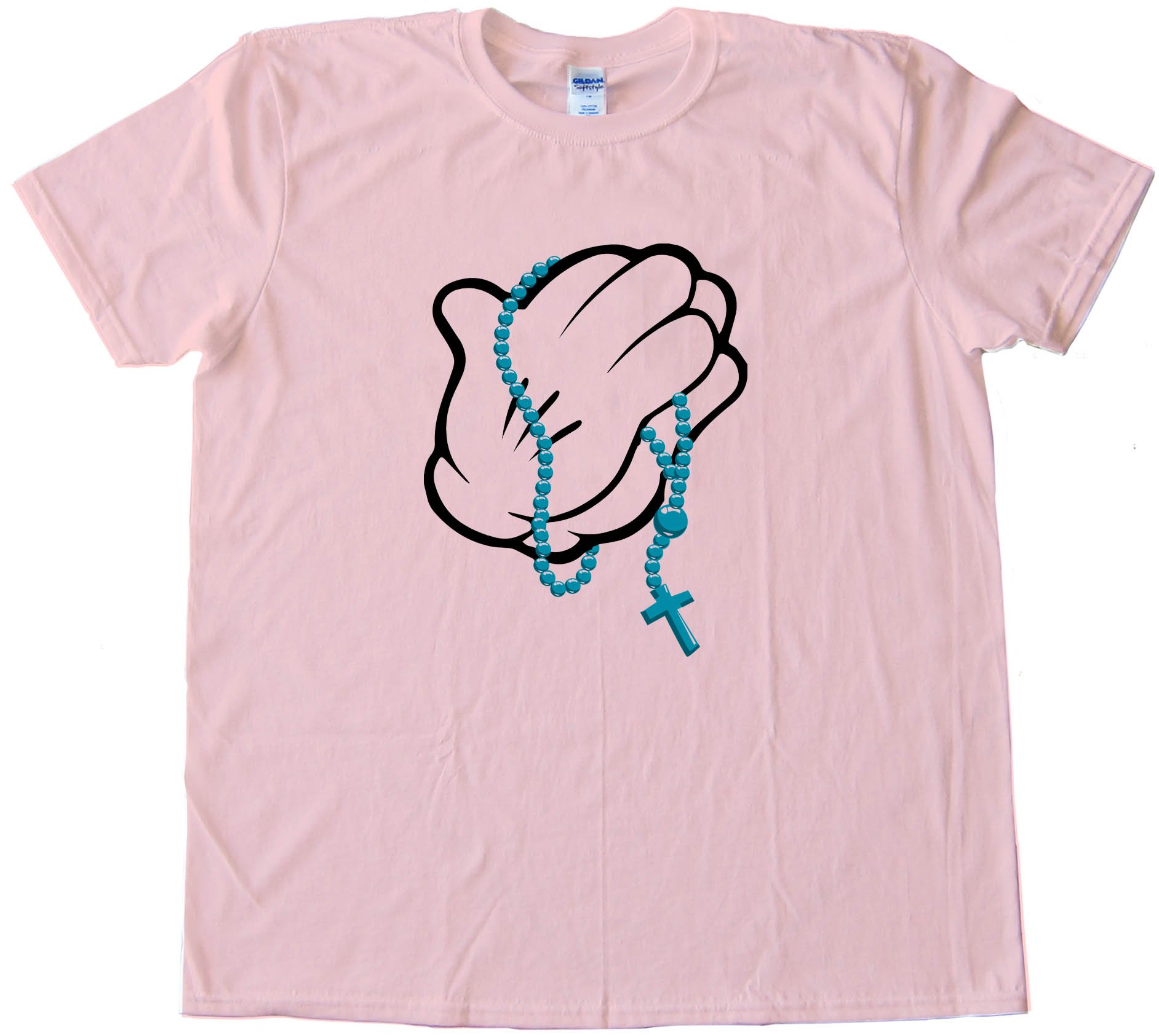 Praying Hands Mickey Mouse Style - Tee Shirt