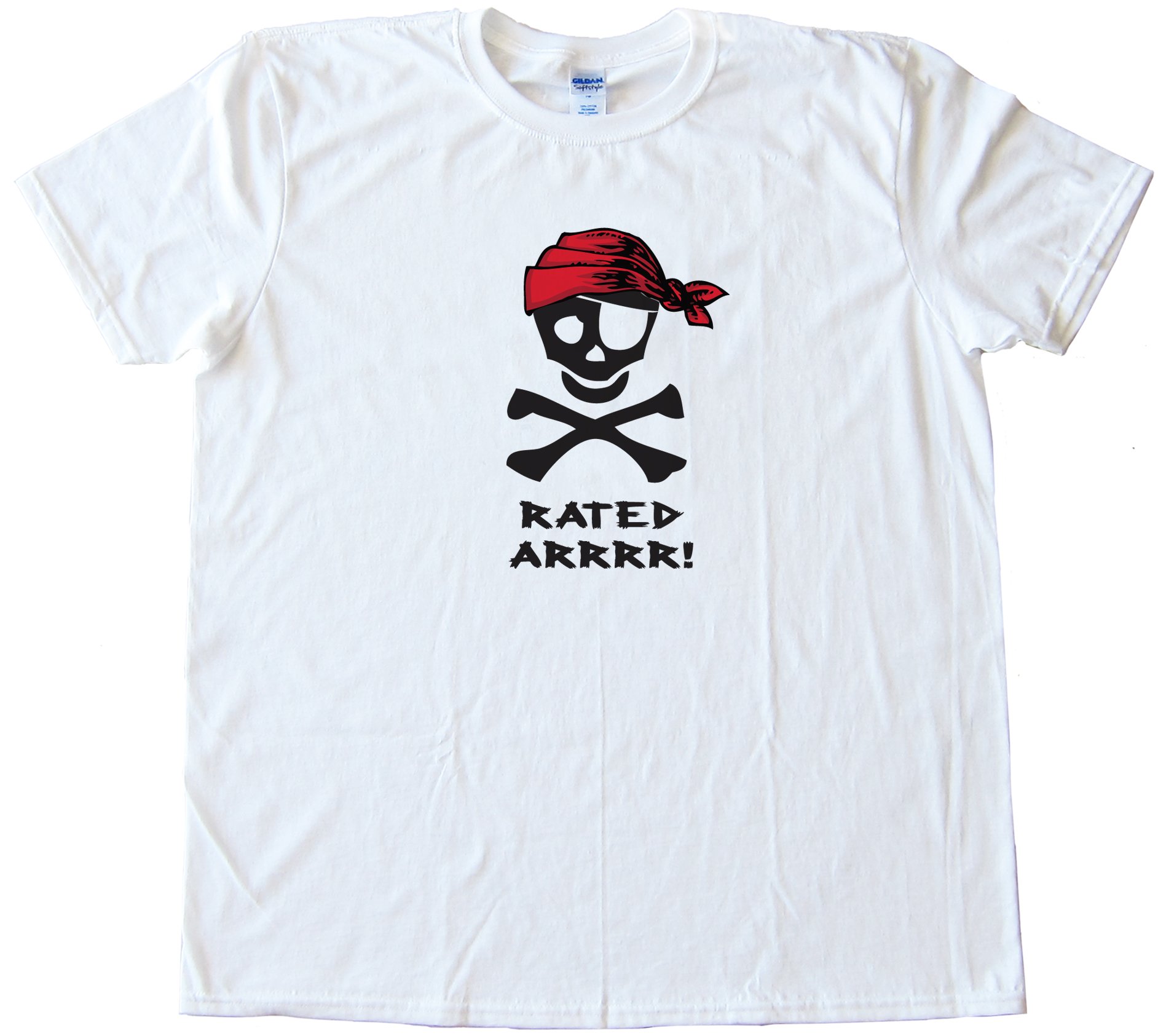 Rated Arrrr! Pirate Tee Shirt