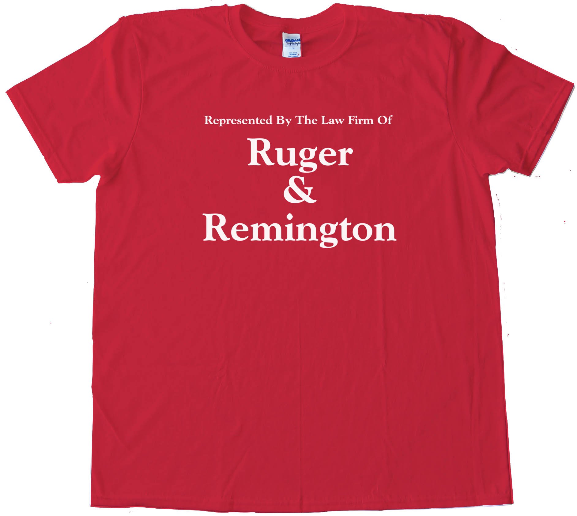 Represented By The Law Firm Of Ruger &Amp; Remington Gun Rights - Tee Shirt