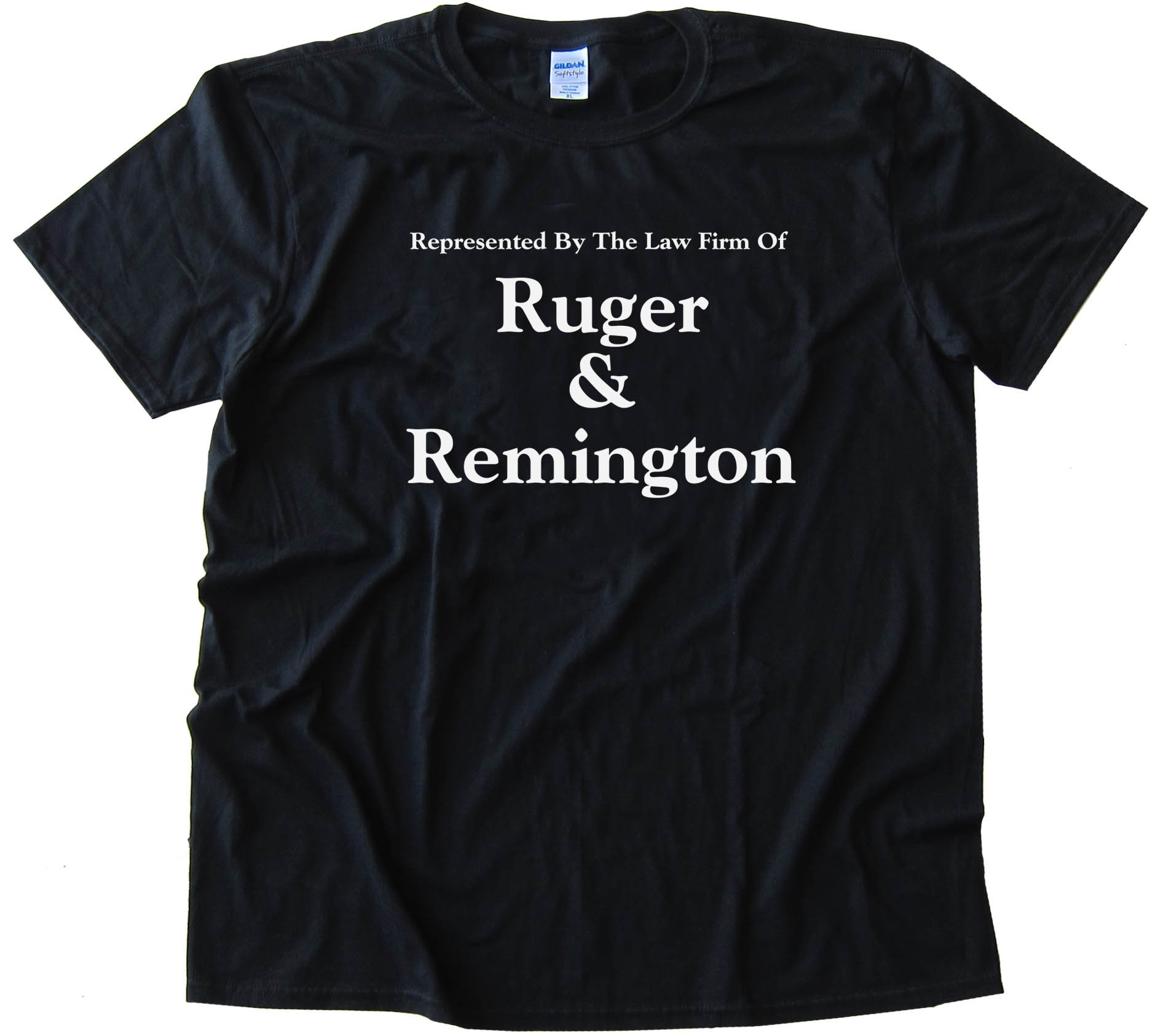 Represented By The Law Firm Of Ruger &Amp; Remington Gun Rights - Tee Shirt